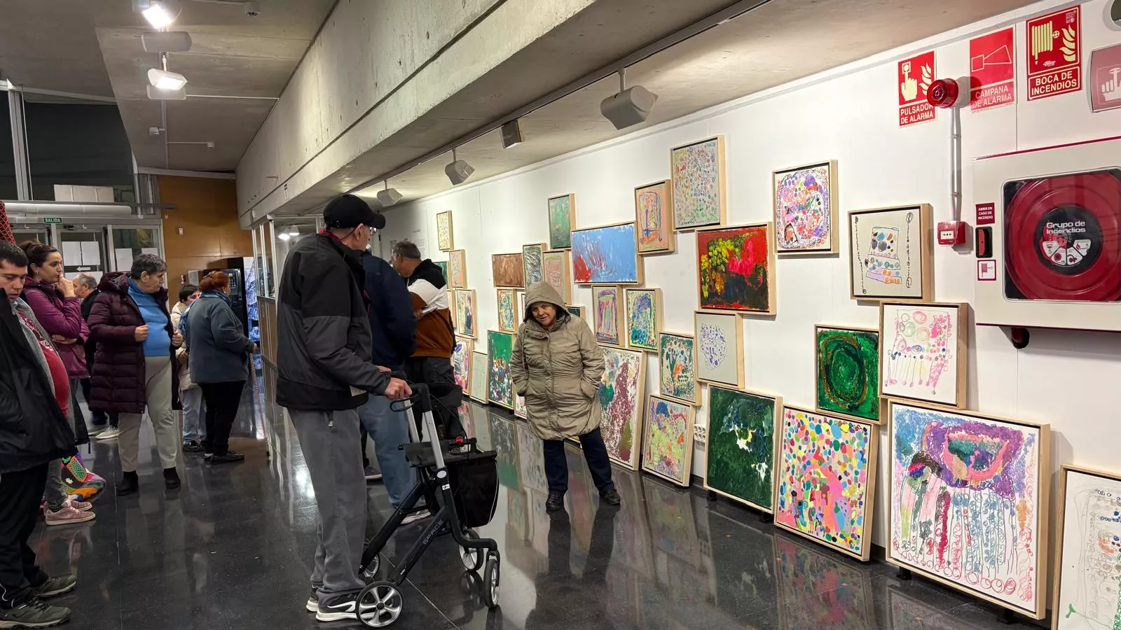 Exposición de Ismael Giménez en el Centro Cívico.