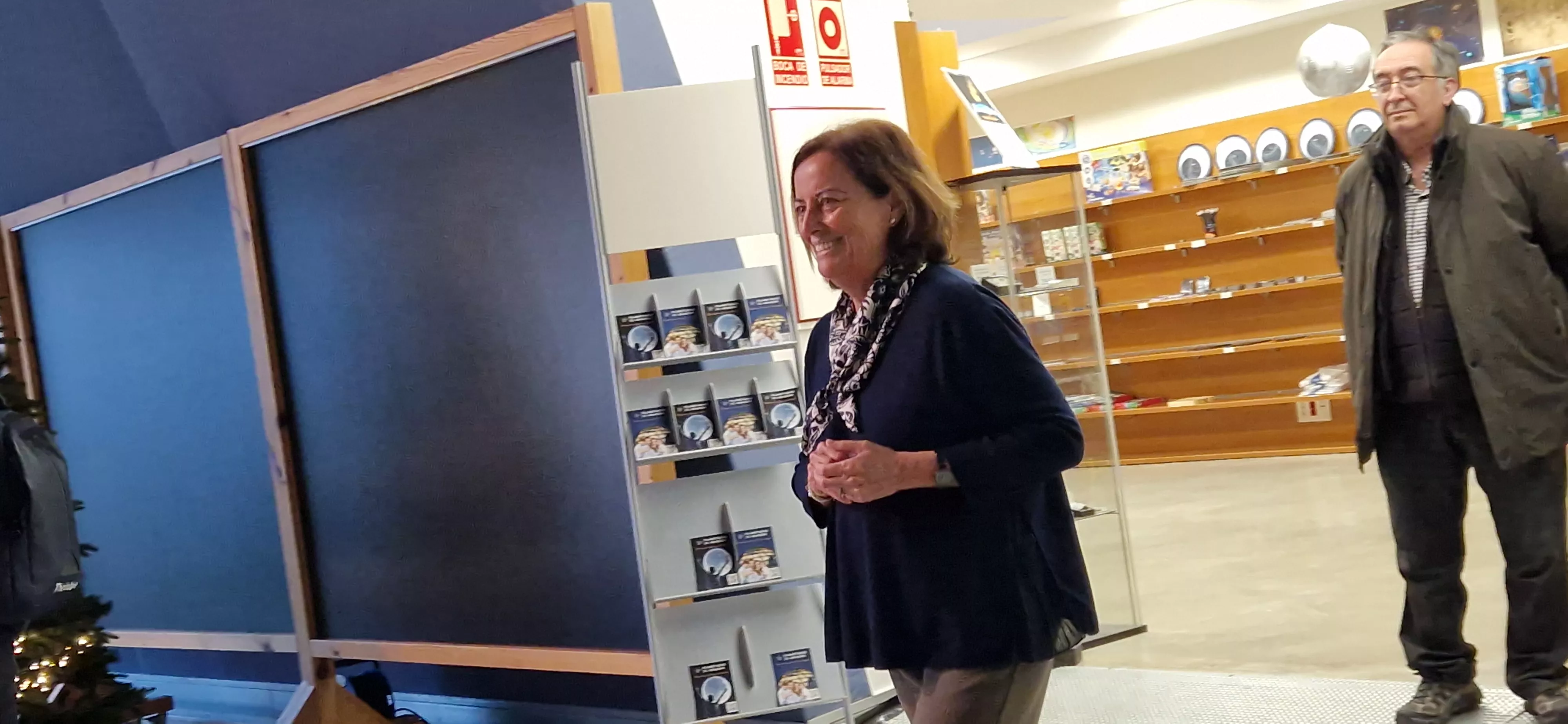 Teruca Moreno, directora del Planetario de Aragón. Foto Myriam Martínez