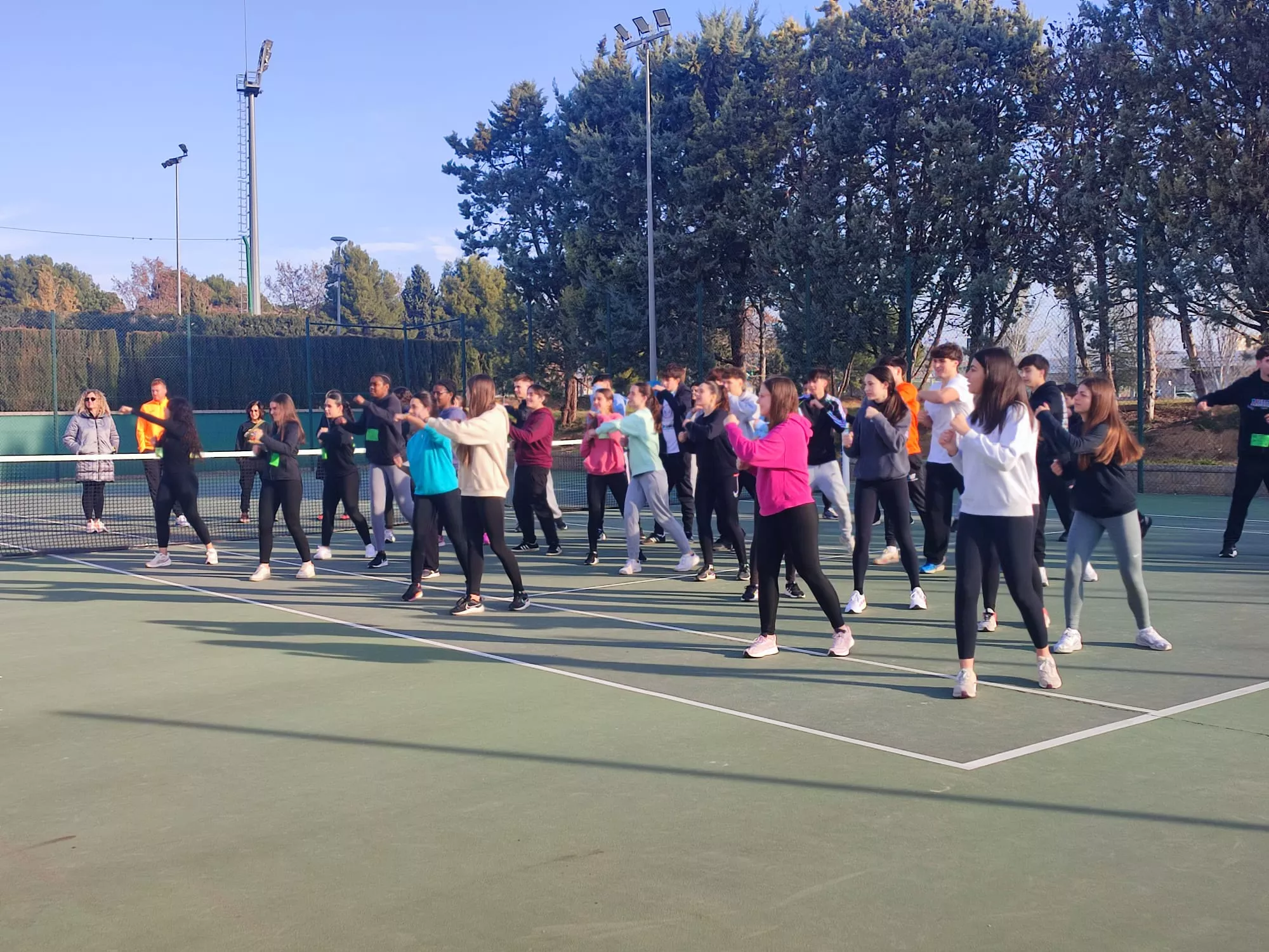 Actividad en Huesca del grado de Acondicionamiento Físico. Actividad en Huesca del grado de Acondicionamiento Físico.