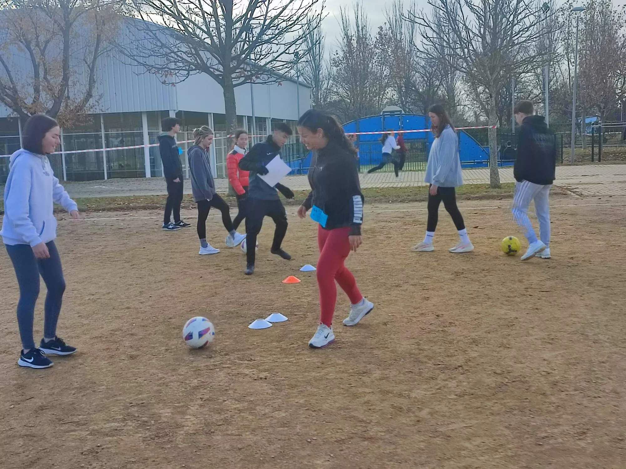 Actividad en Huesca del grado de Acondicionamiento Físico