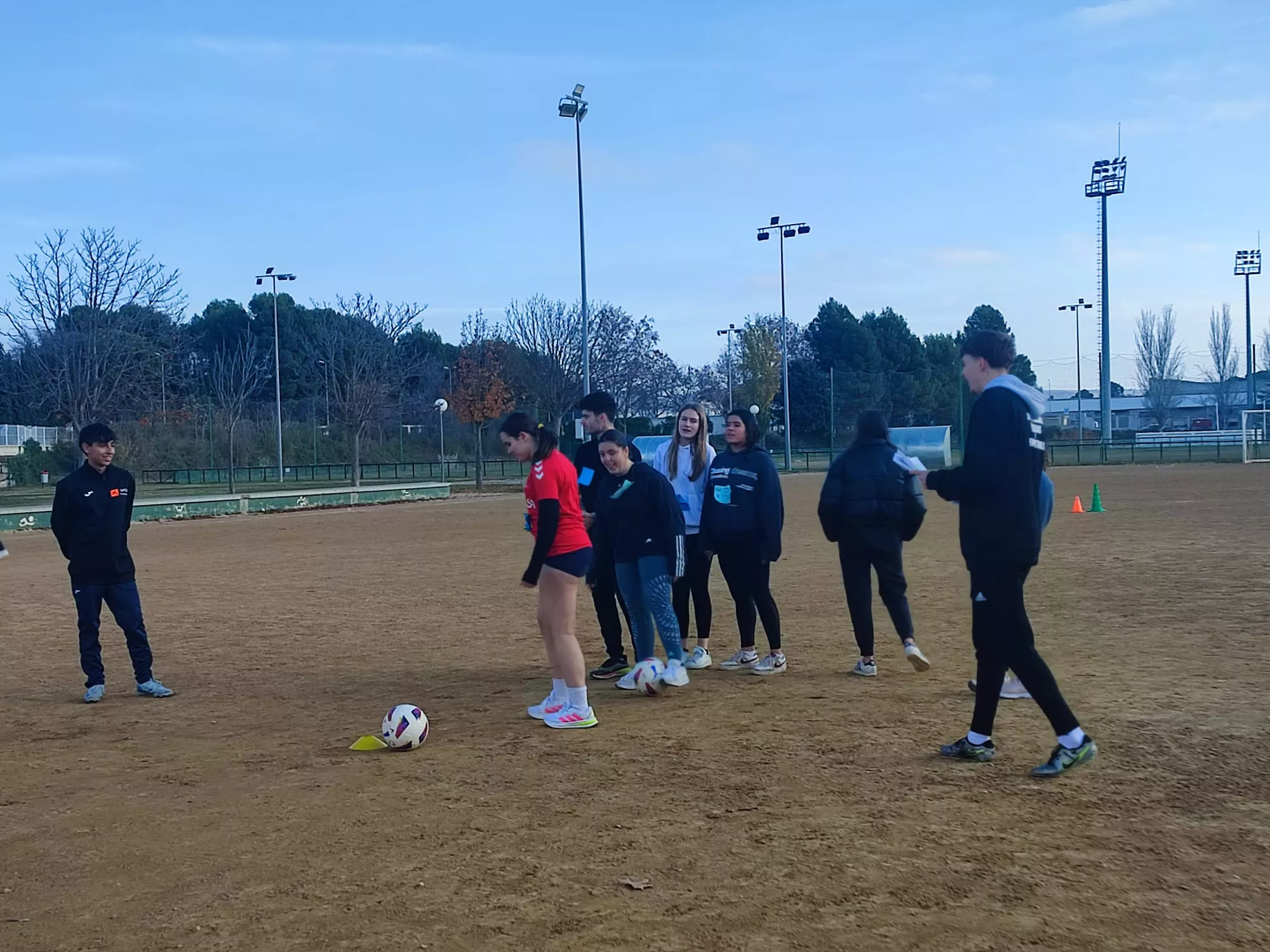 Actividad en Huesca del grado de Acondicionamiento Físico