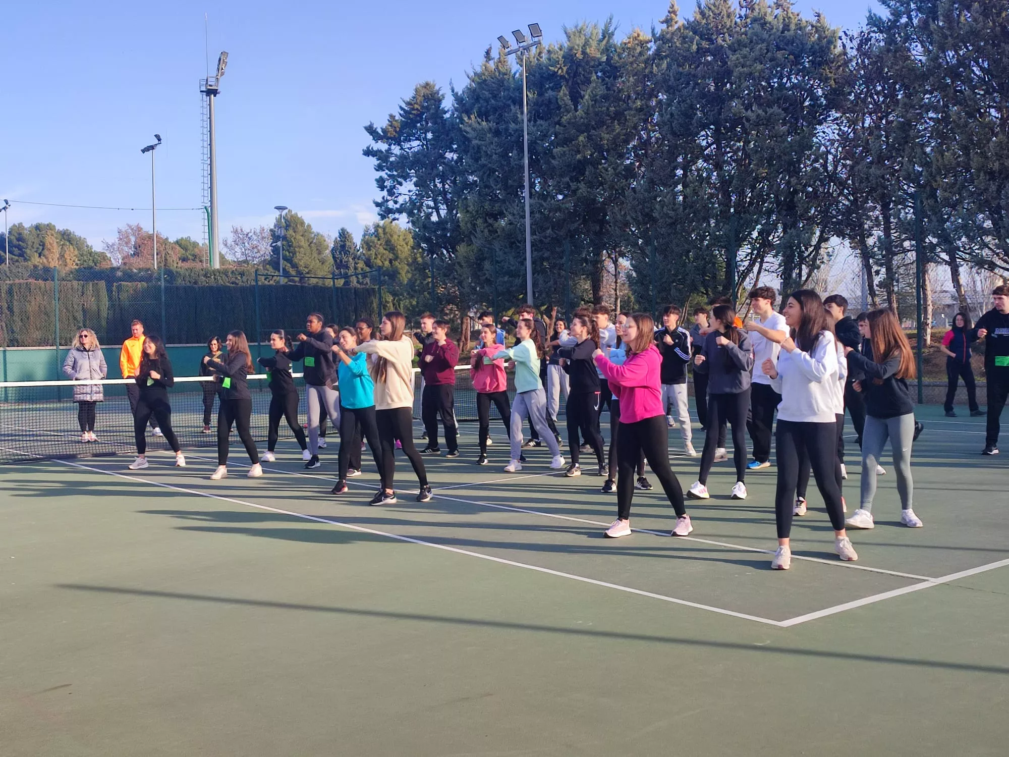 Actividad en Huesca del grado de Acondicionamiento Físico