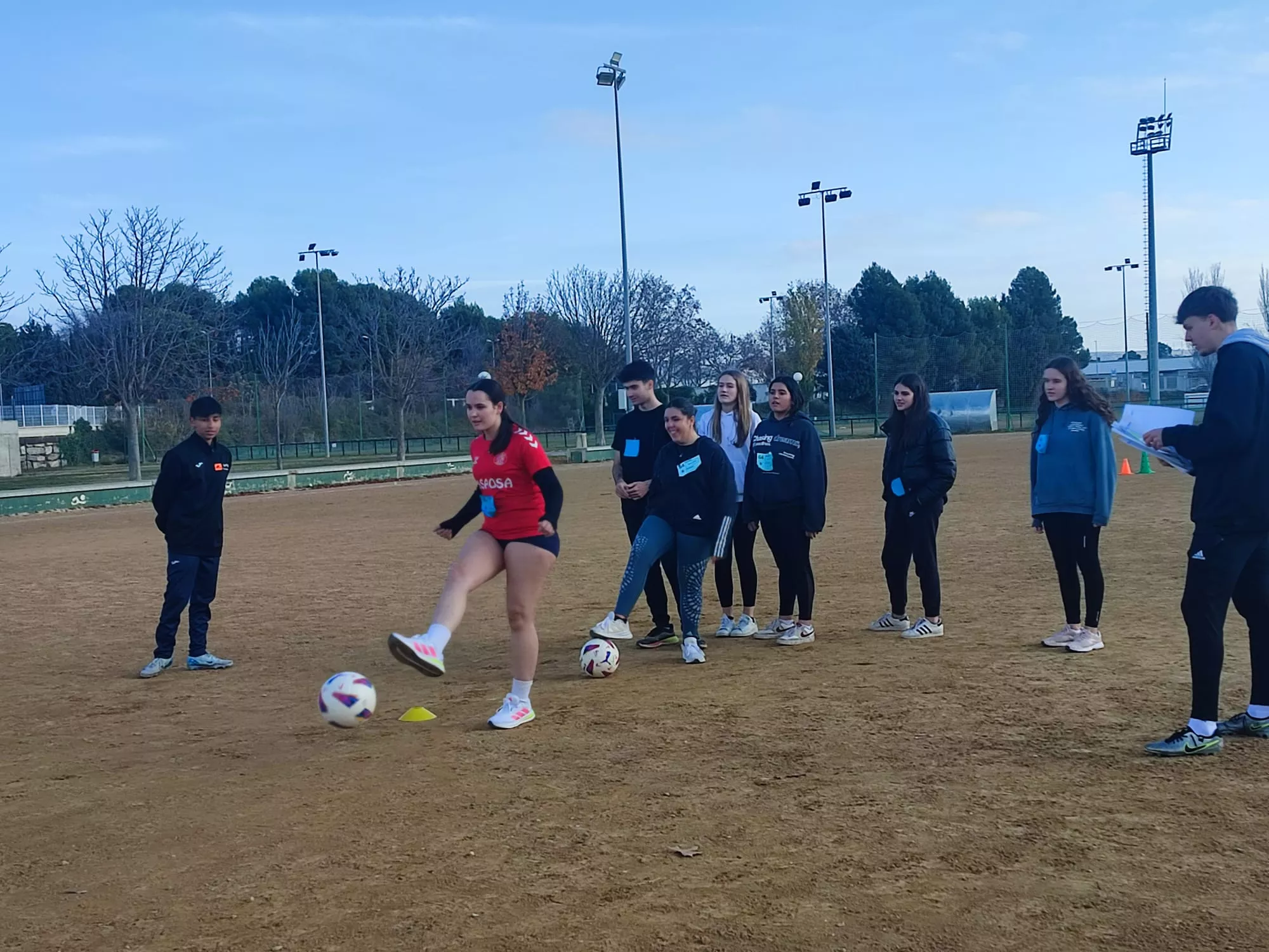 Actividad en Huesca del grado de Acondicionamiento Físico