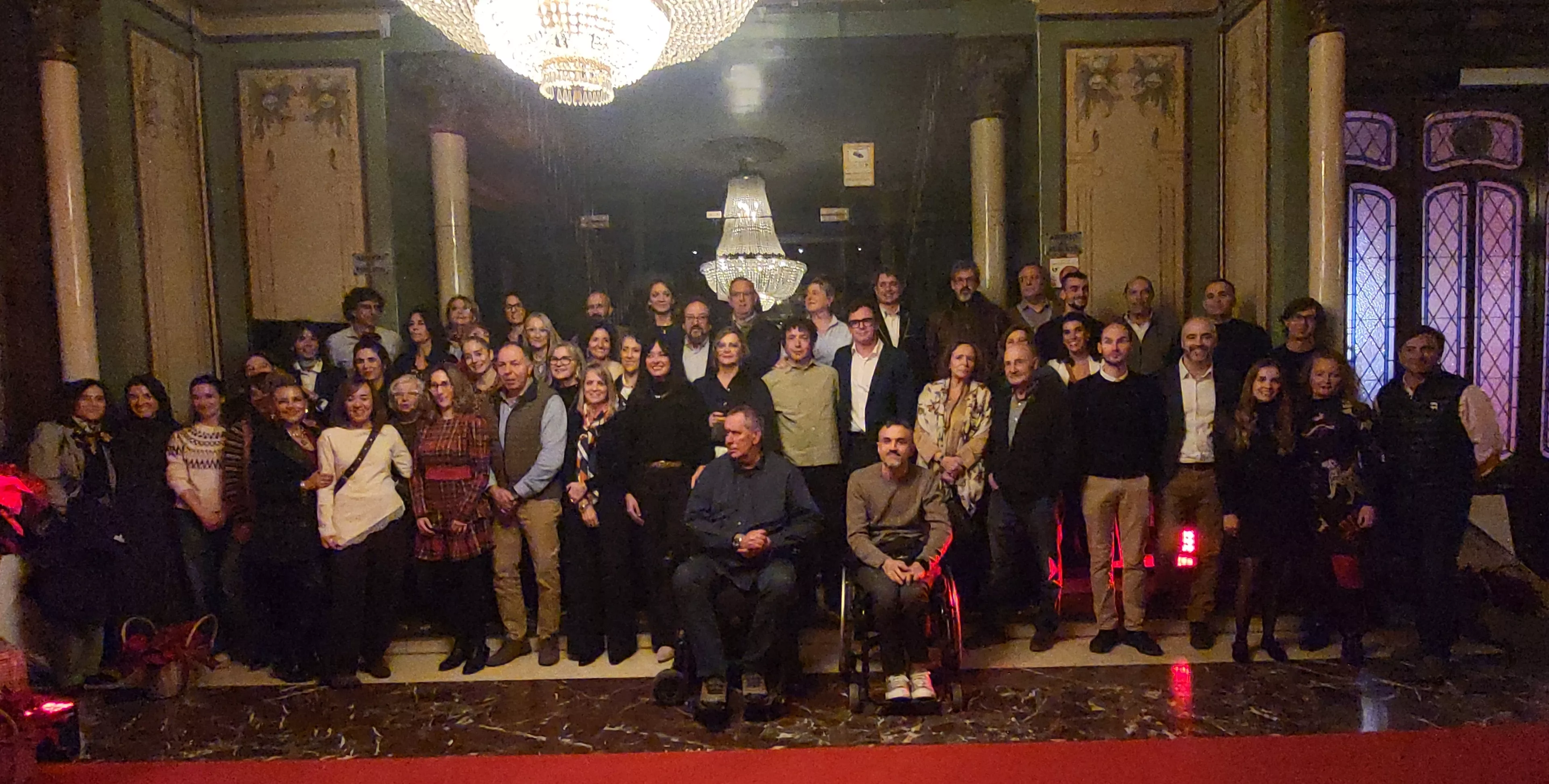  Brindis Solidario de la Asociación de Comerciantes de Huesca. Foto Mercedes Manterola