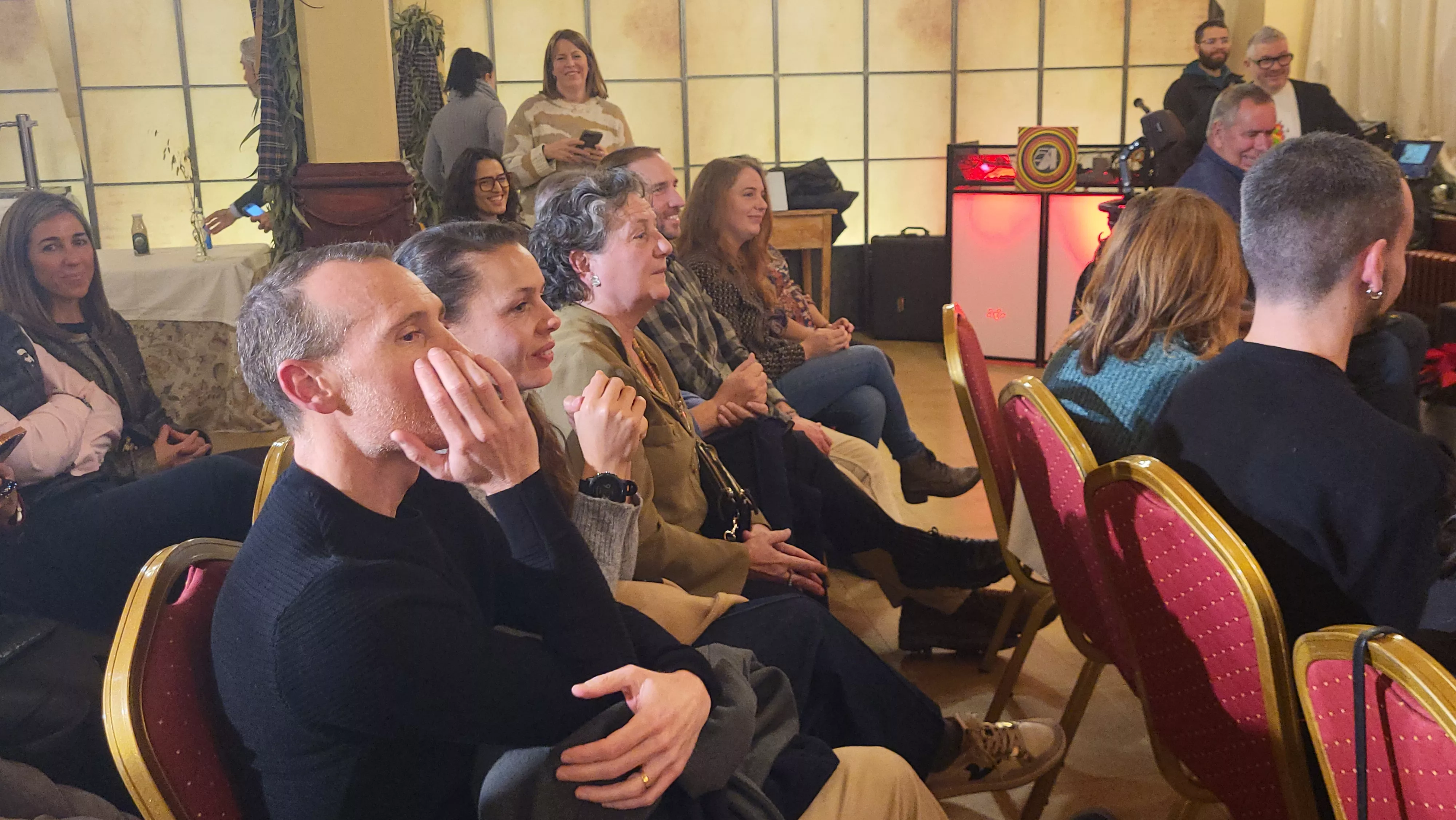  Brindis Solidario de la Asociación de Comerciantes de Huesca. Foto Mercedes Manterola