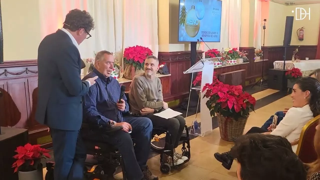 El Comercio de Huesca brinda por Aeno y reconoce a Vito Sanz