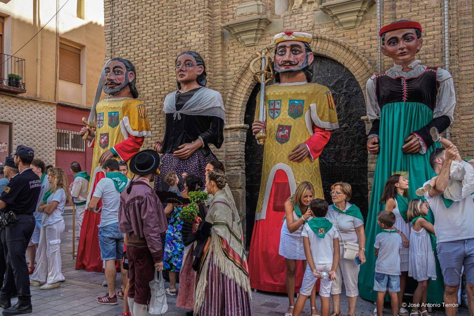 Procesión del 10 de agosto. Foto José Antonio Terrón