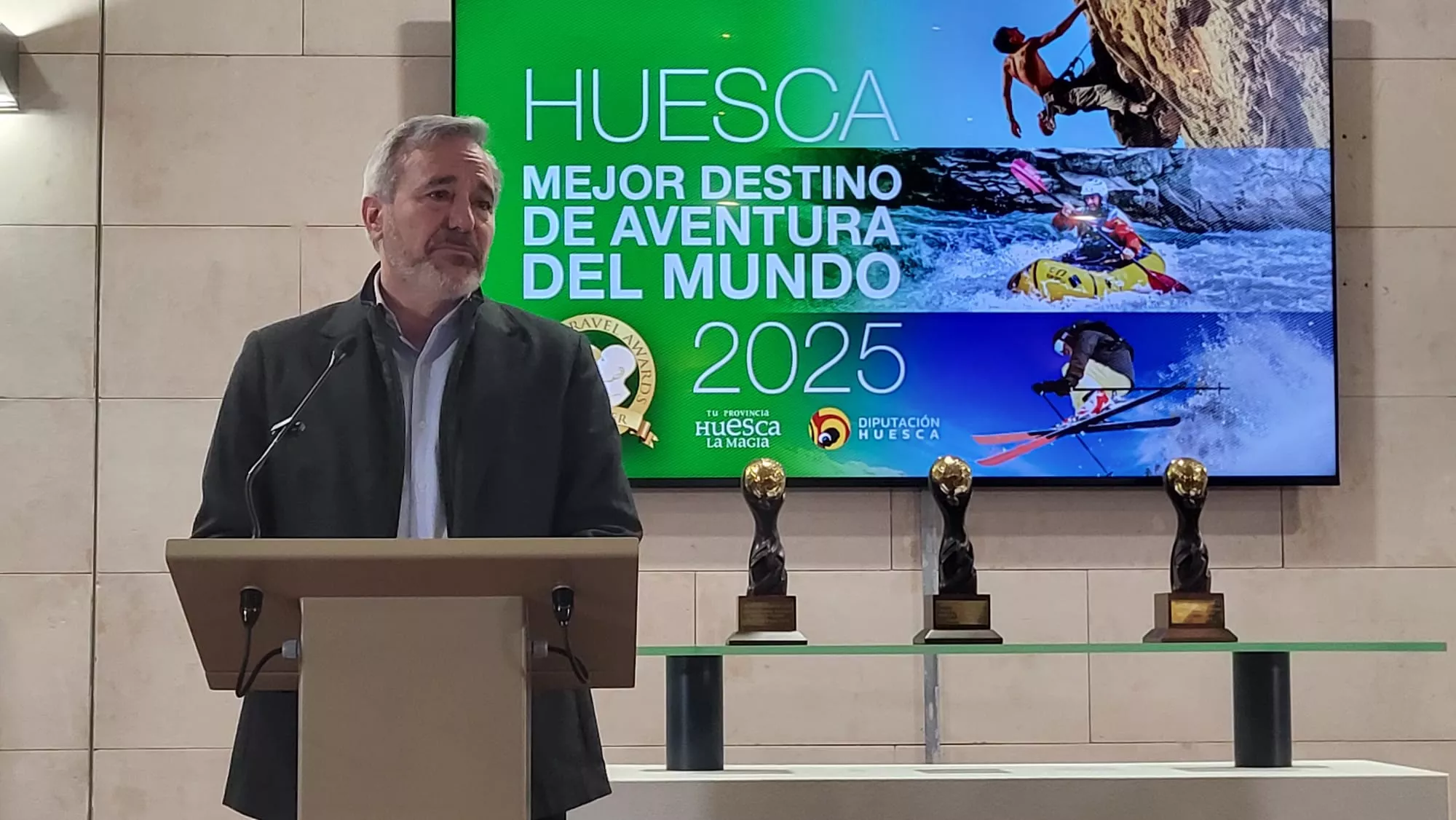 Premio a Mejor Destino de Turismo de Aventura del Mundo para Huesca