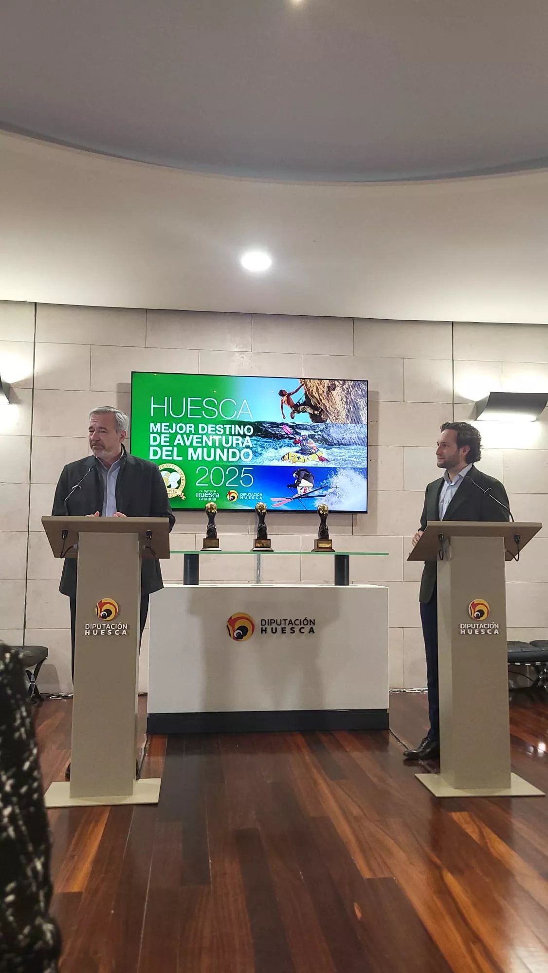 Premio a Mejor Destino de Turismo de Aventura del Mundo para Huesca