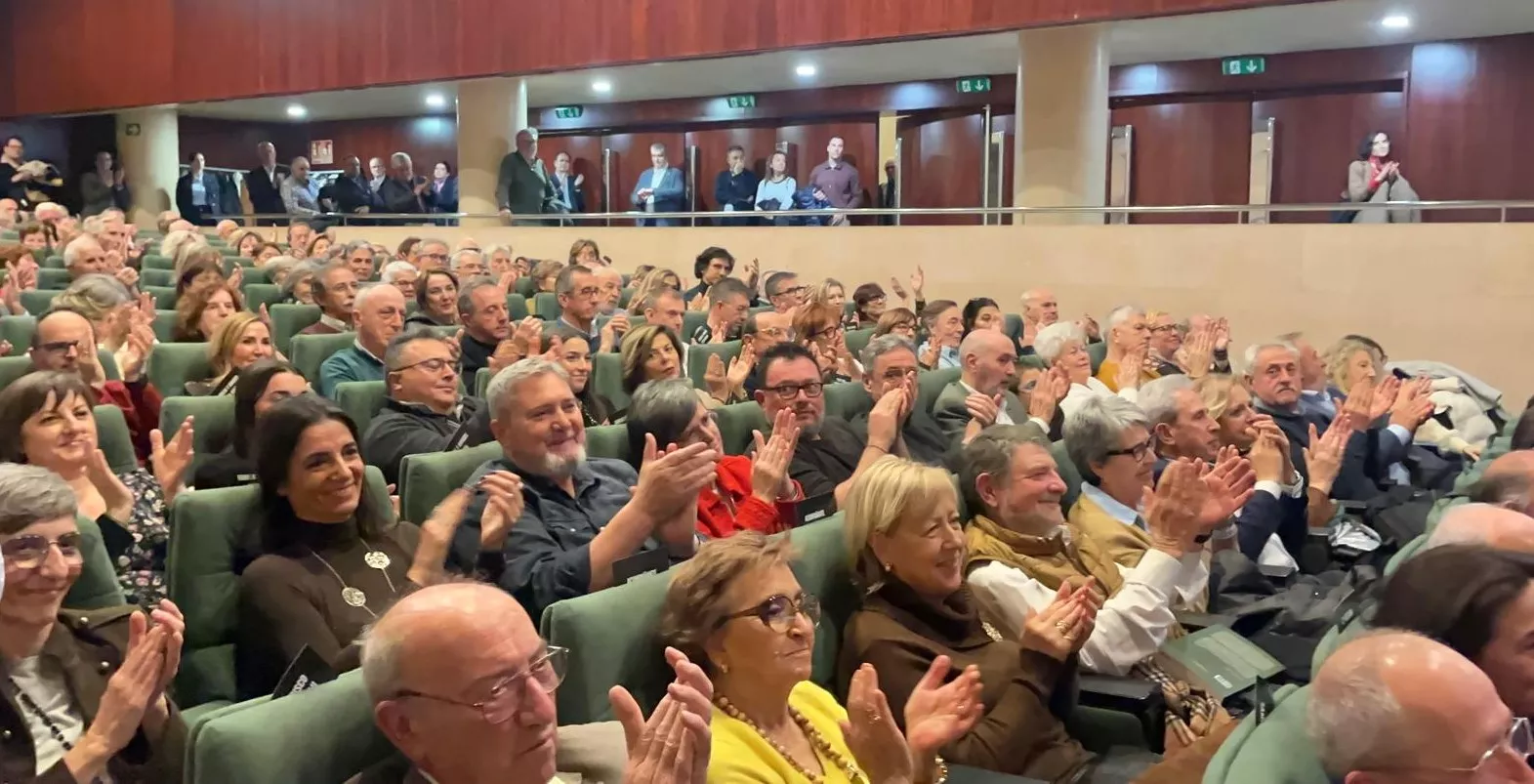 Presentación del libro de memorias de Luis Acín en Huesca. Foto Mercedes Manterola