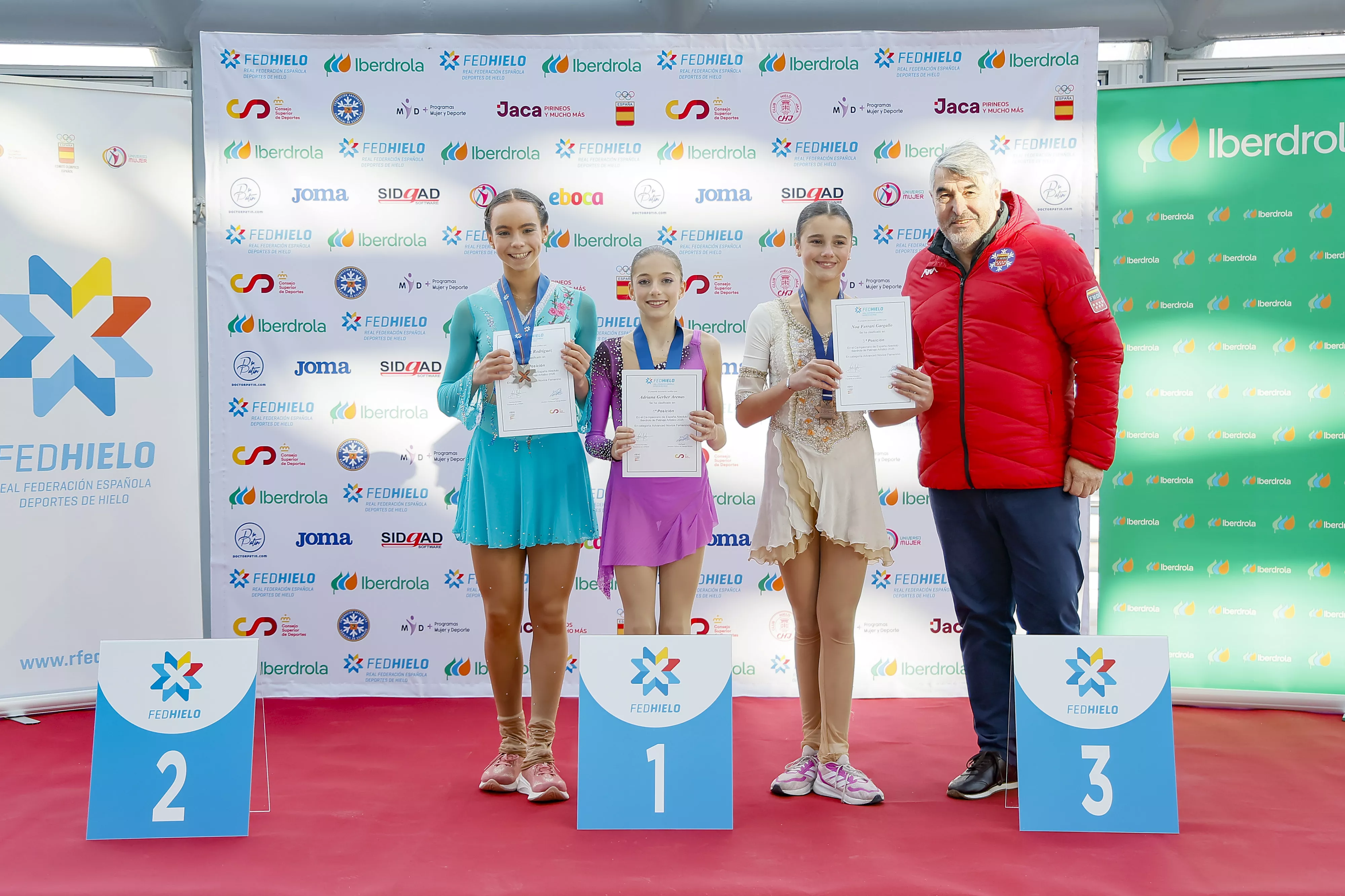 Campeonato de España de patinaje en Jaca. Toto: RFEDH PetidierPhoto 