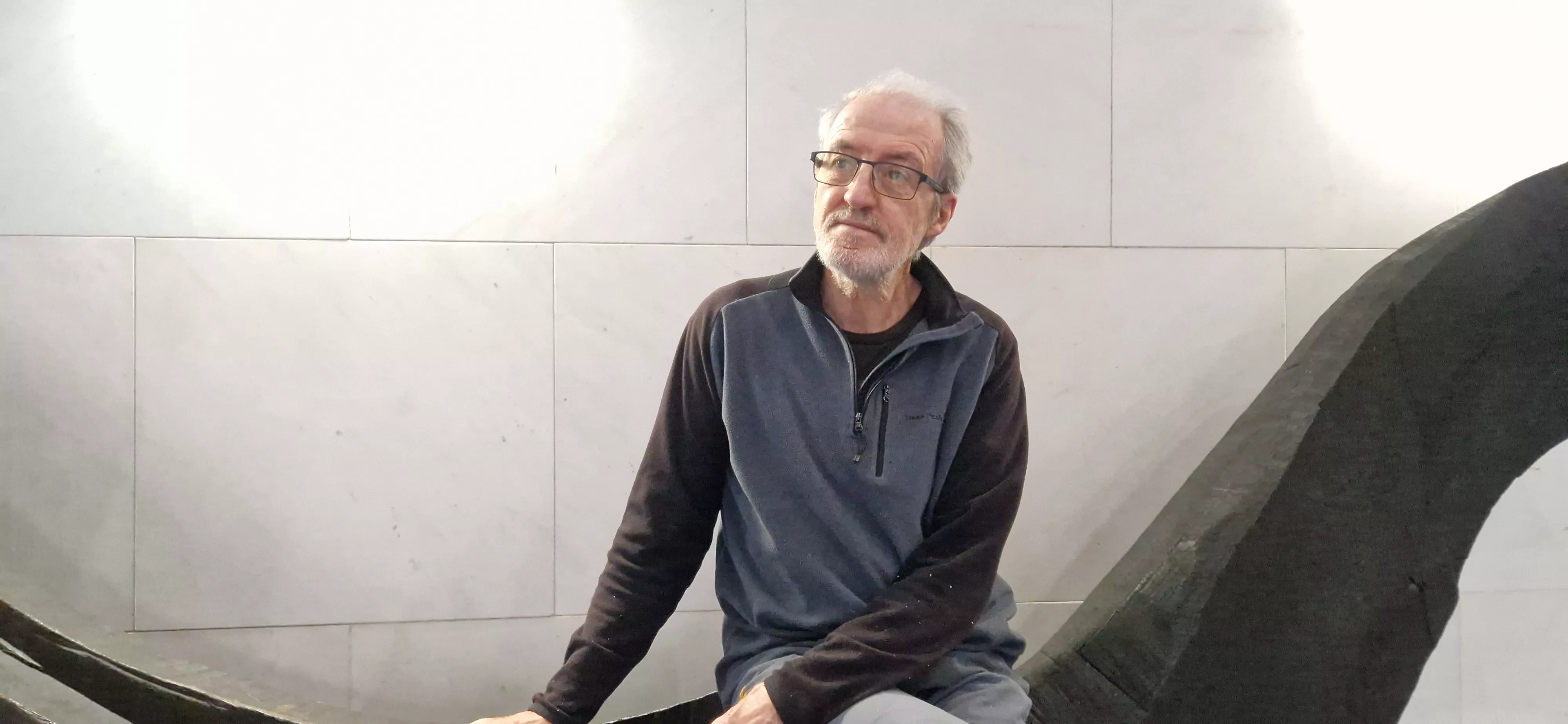 Lorenzo Ortas, coordinador de las proyecciones de San Úrbez. Foto: Myriam Martínez Lorenzo Ortas, coordinador de las proyecciones de San Úrbez. Foto: Myriam Martínez