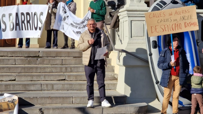 Barrio María Auxiliadora. Concentración de asociaciones vecinales de Huesca. Foto Myriam Martínez Barrio María Auxiliadora. Concentración de asociaciones vecinales de Huesca. Foto Myriam Martínez