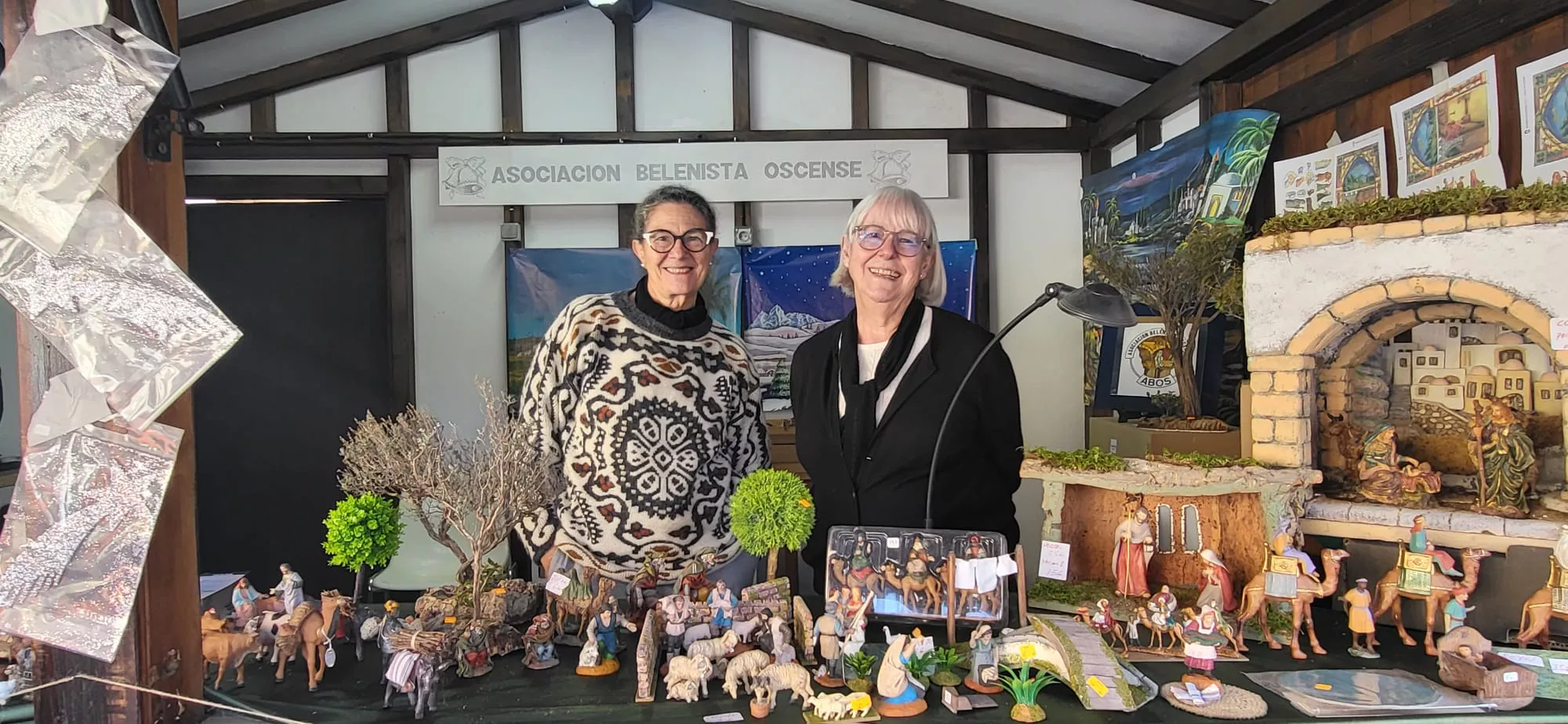 Mercado Solidario navideño de las asociaciones de Huesca. Foto Mercedes Manterola