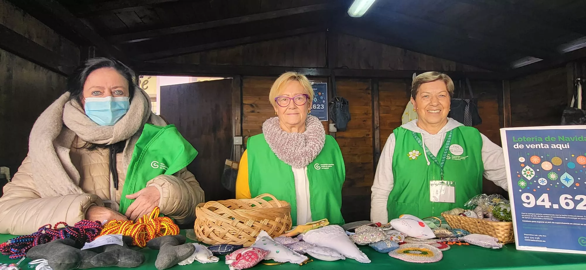 Mercado Solidario navideño de las asociaciones de Huesca. Foto Mercedes Manterola