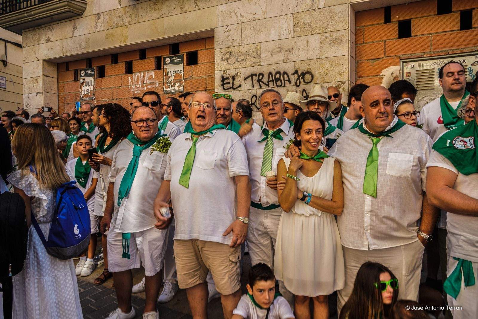 Procesión del 10 de agosto. Foto José Antonio Terrón