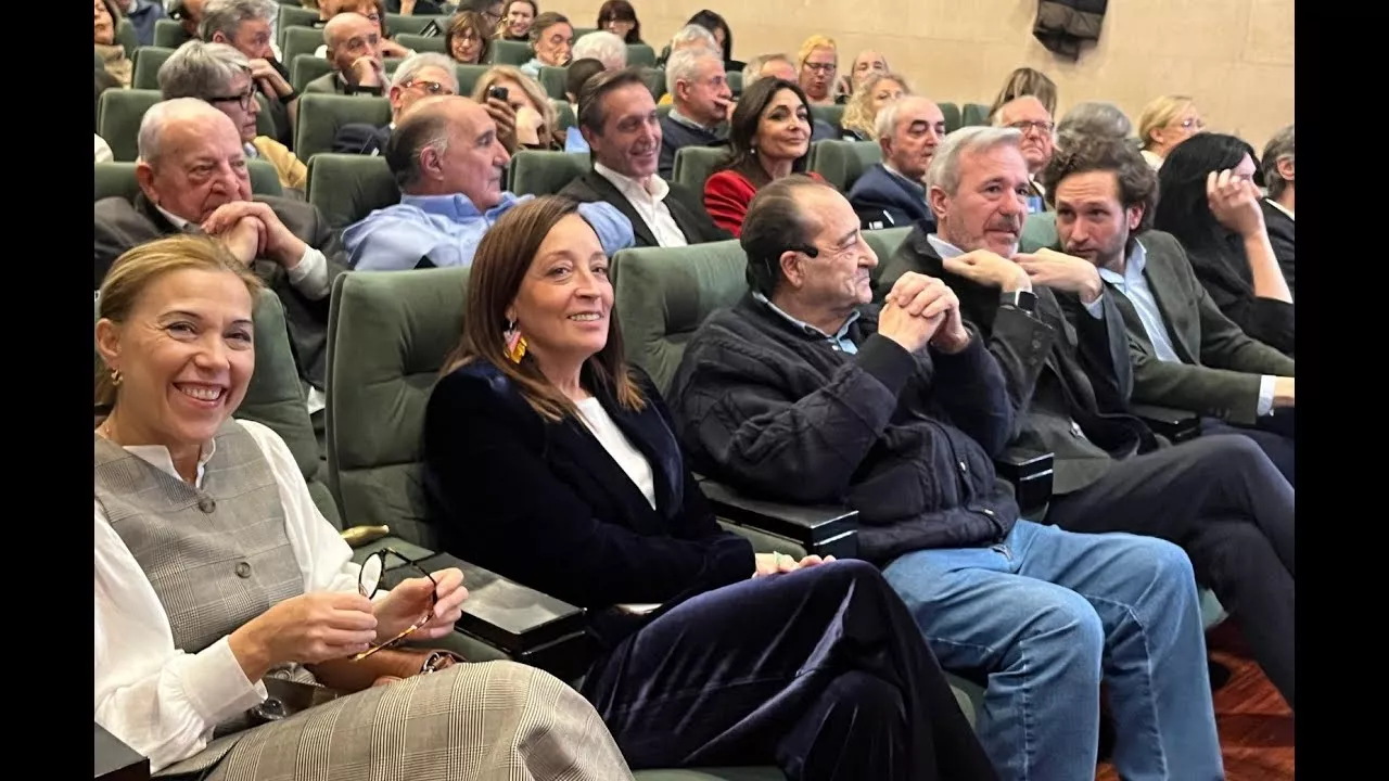 Luis Acín llena la DPH con la presentación de sus memorias