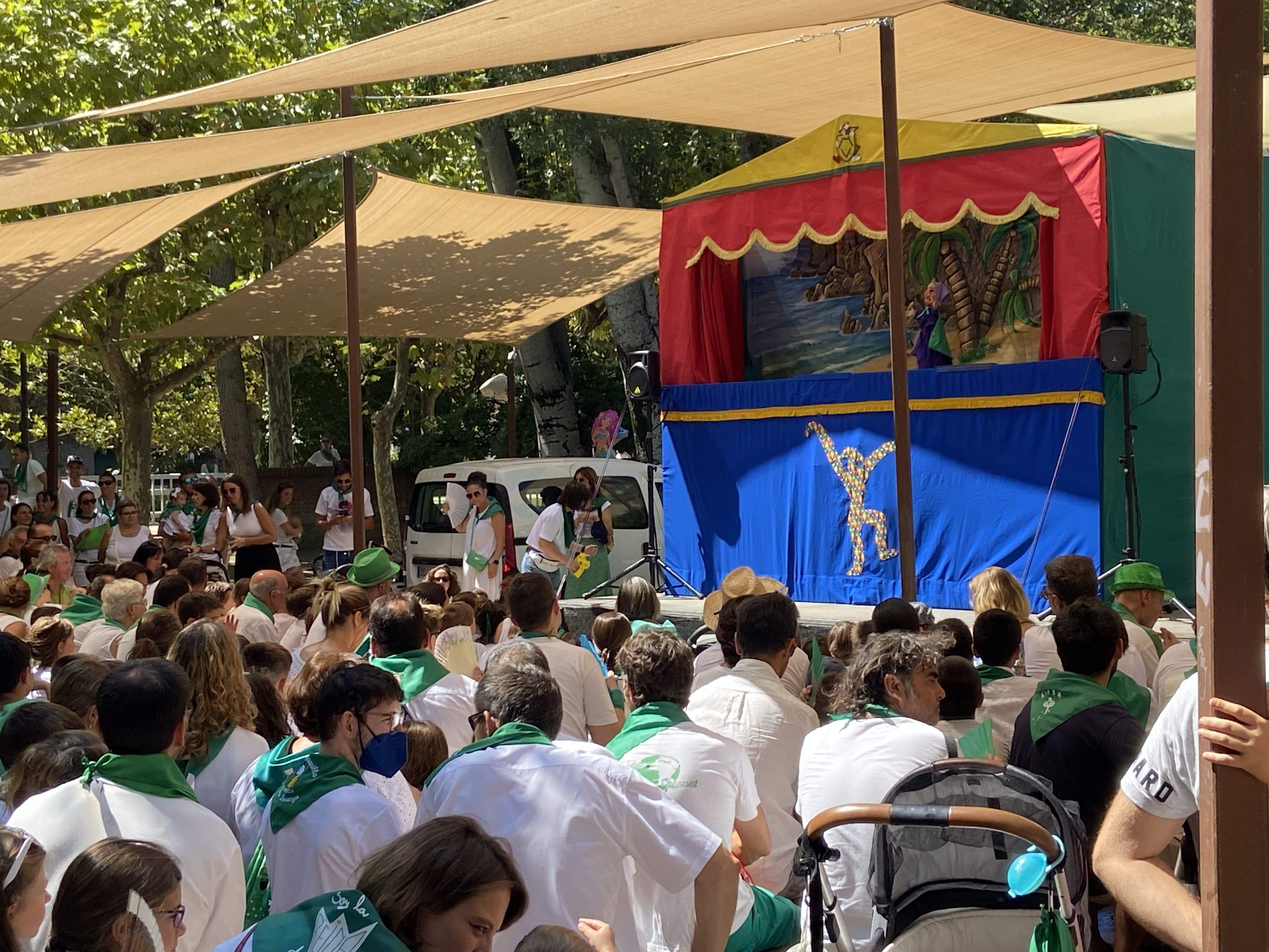 Gorgorito en el Parque Miguel Servet