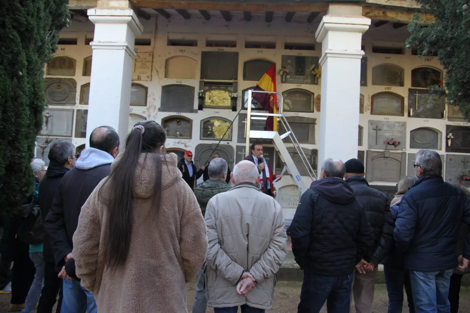 El CRMAHU y CCOO conmemoran el aniversario de la Sublevación de Jaca. Foto Carlos Neofato
