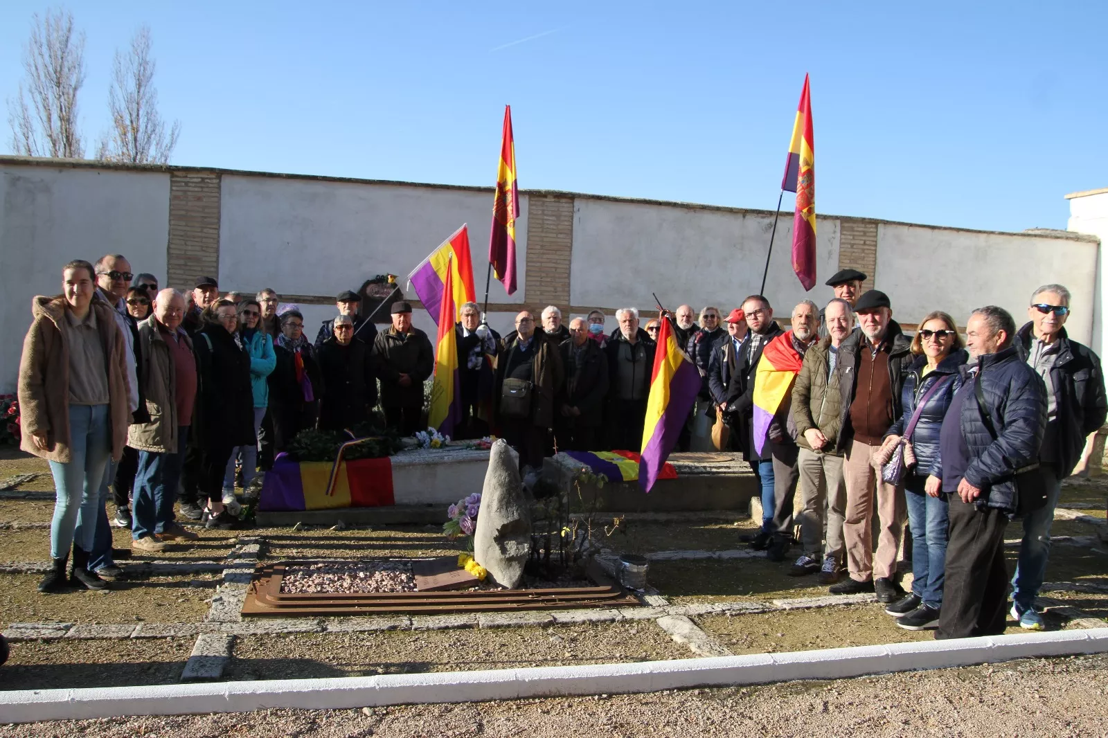 El CRMAHU y CCOO conmemoran el aniversario de la Sublevación de Jaca. Foto Carlos Neofato