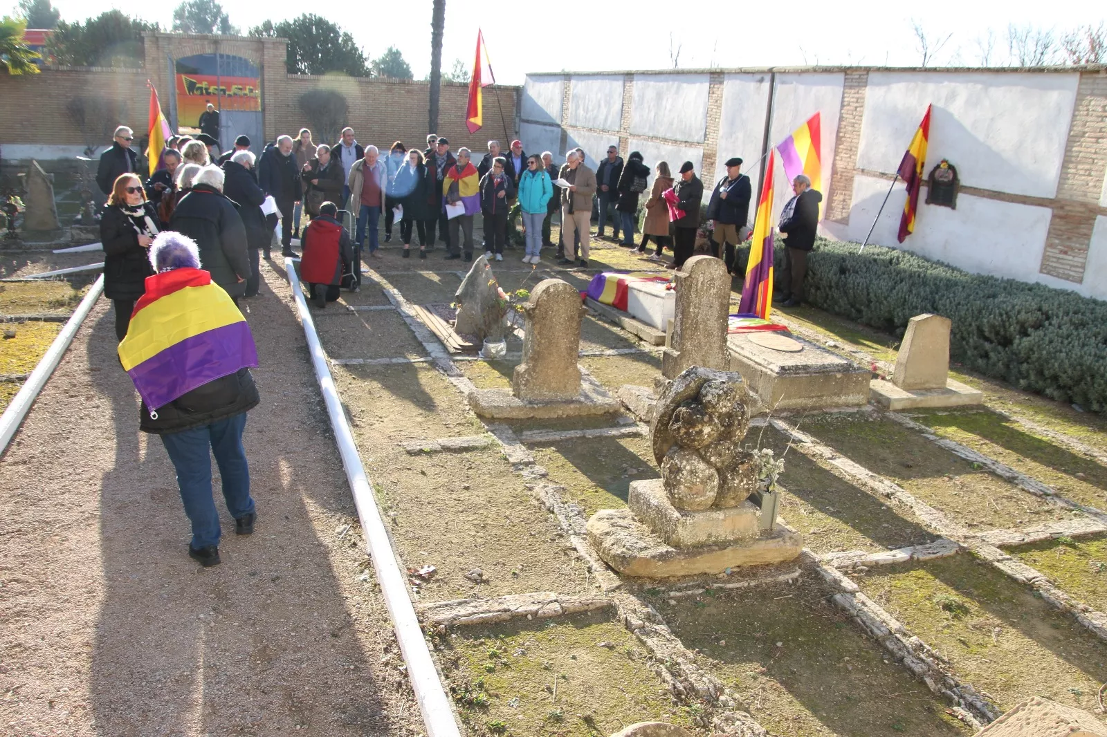 El CRMAHU y CCOO conmemoran el aniversario de la Sublevación de Jaca. Foto Carlos Neofato