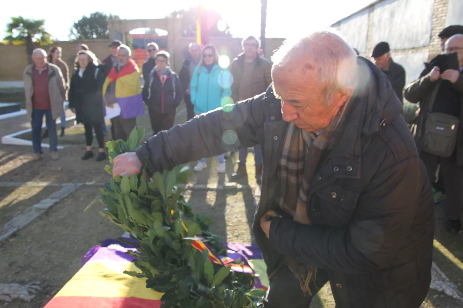 El CRMAHU y CCOO conmemoran el aniversario de la Sublevación de Jaca. Foto Carlos Neofato