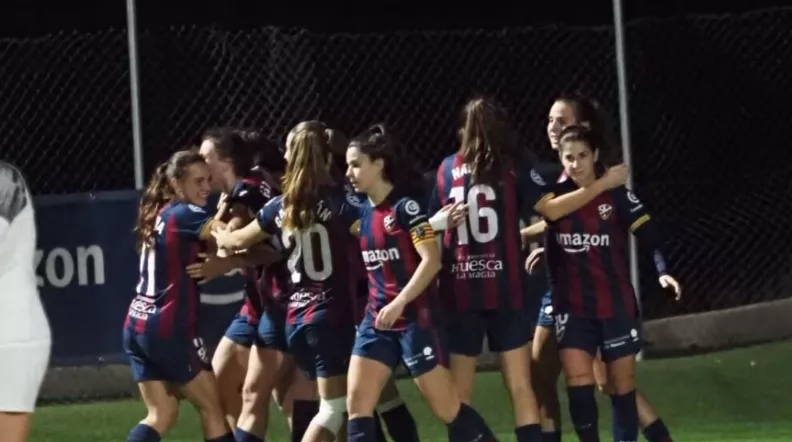 El Huesca Femenino cierra el año sumando un punto (2-2)