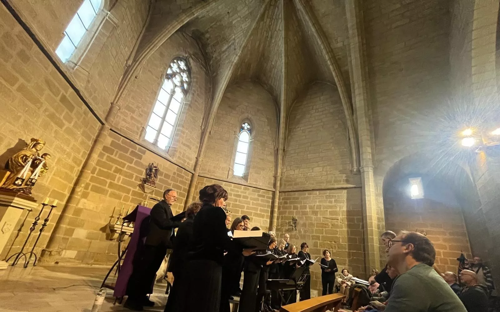 Concierto navideño de Ars Musicae en las Miguelas. Foto Mercedes Manterola