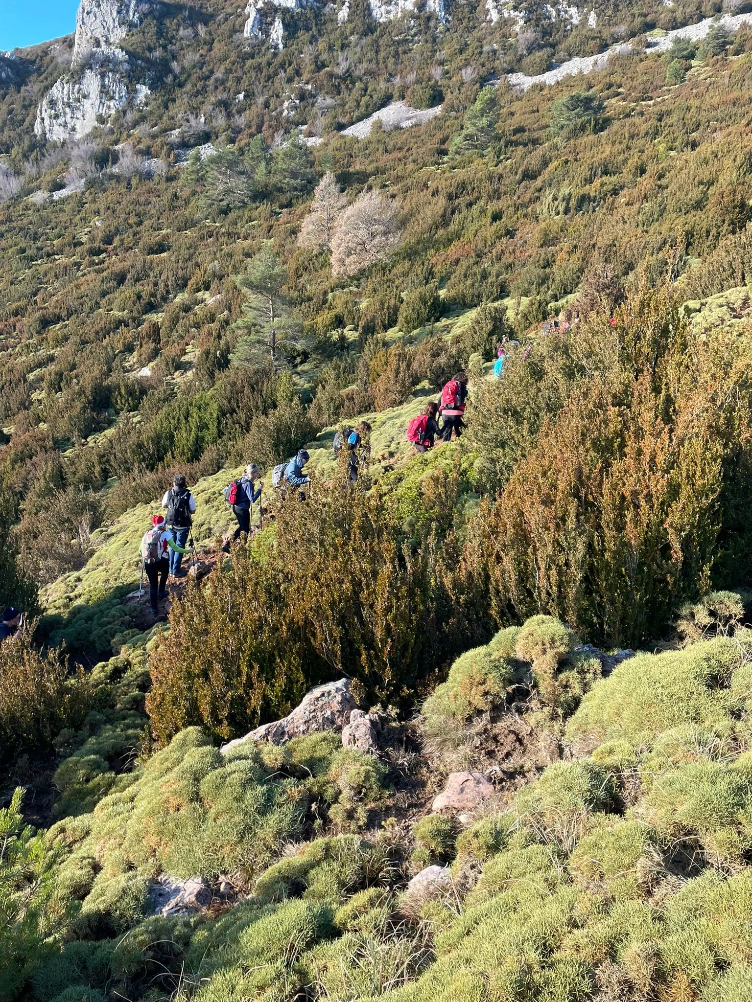 Último de 12 Retos 12 Cimas en Peiró. Foto Juanlu Herrero