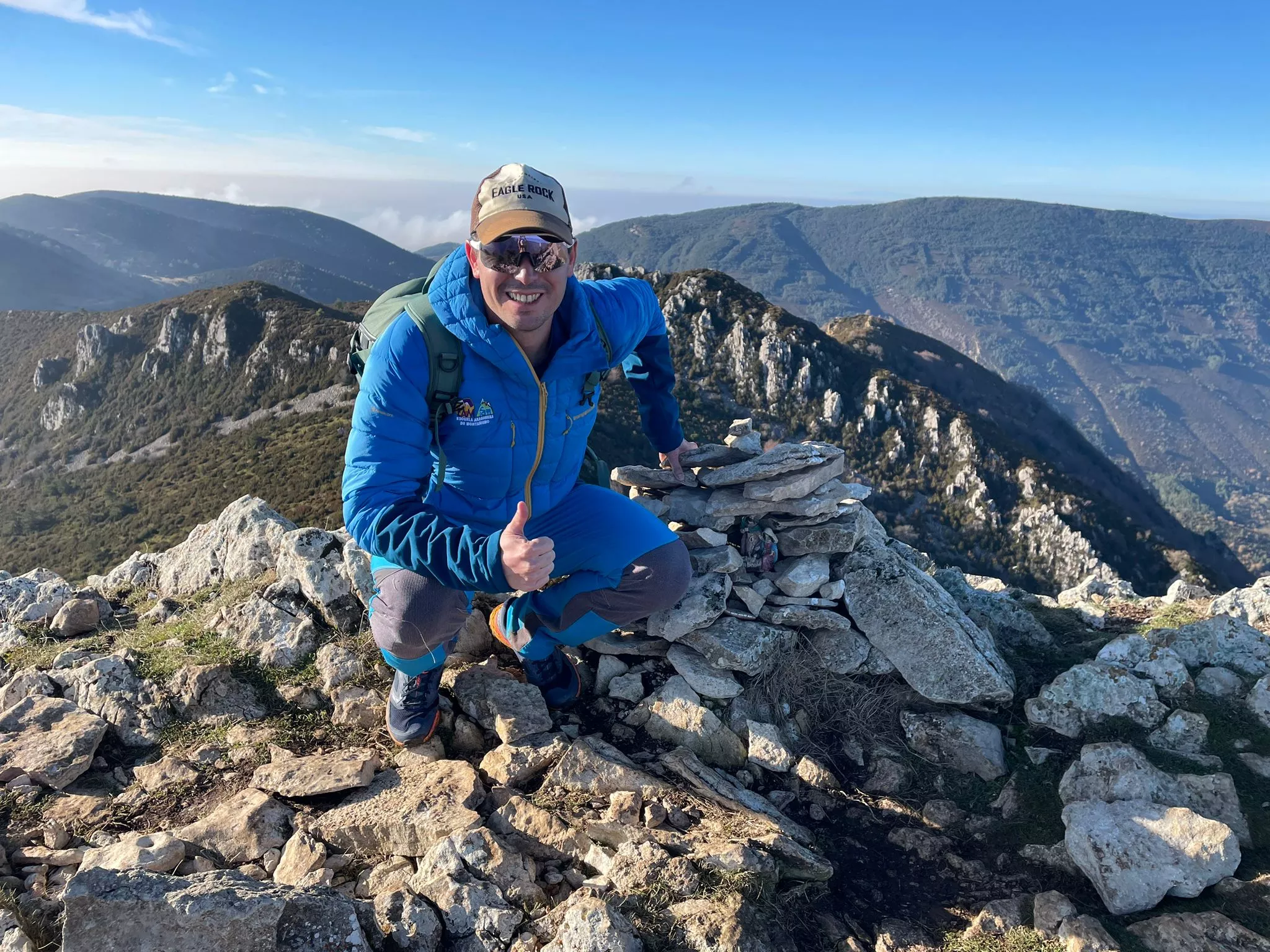 Último de 12 Retos 12 Cimas en Peiró. Foto Juanlu Herrero