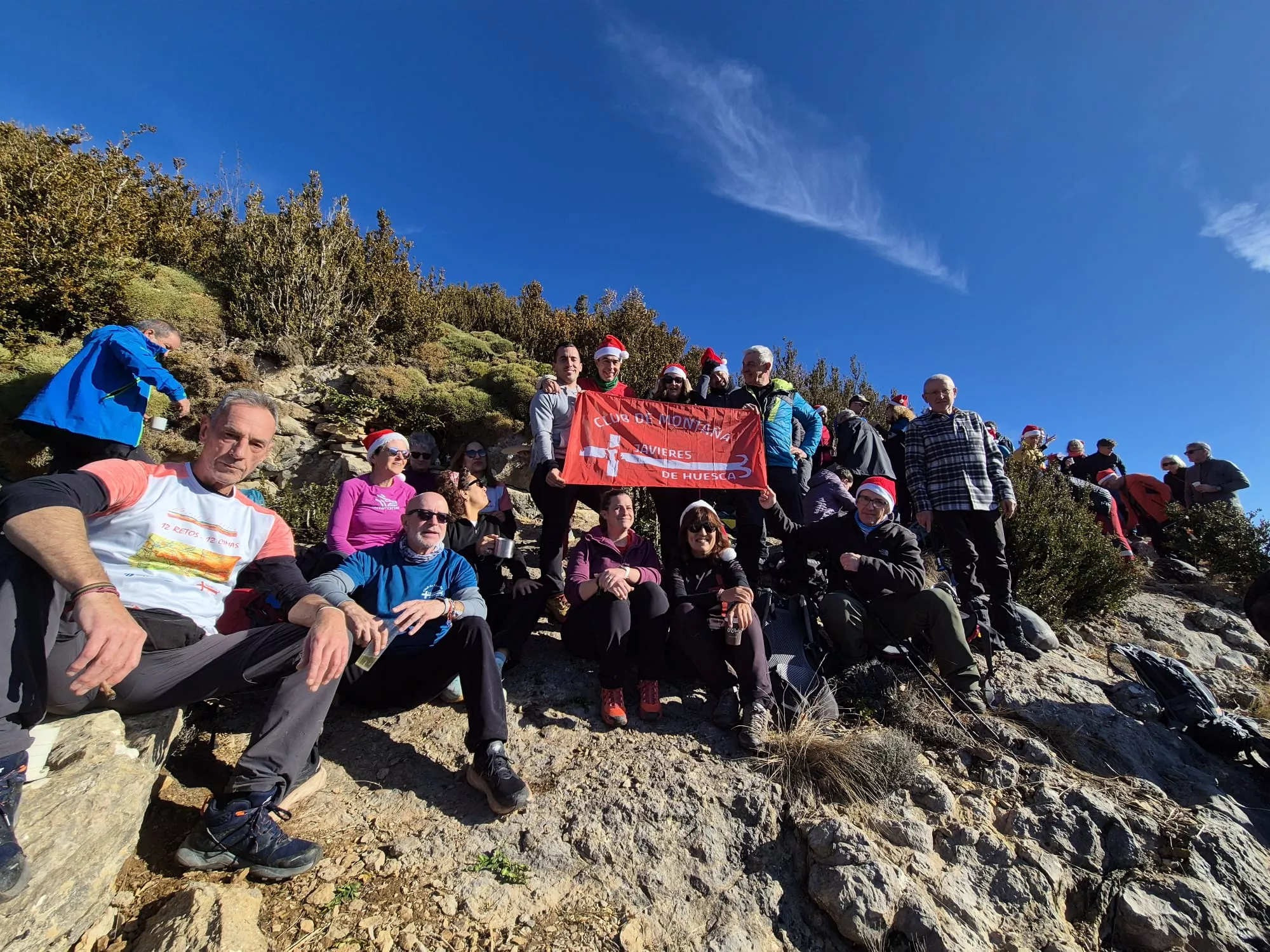 Último de 12 Retos 12 Cimas en Peiró. Foto Juanlu Herrero