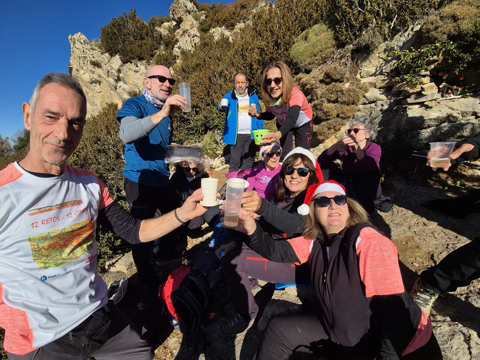 Último de 12 Retos 12 Cimas en Peiró. Foto Juanlu Herrero