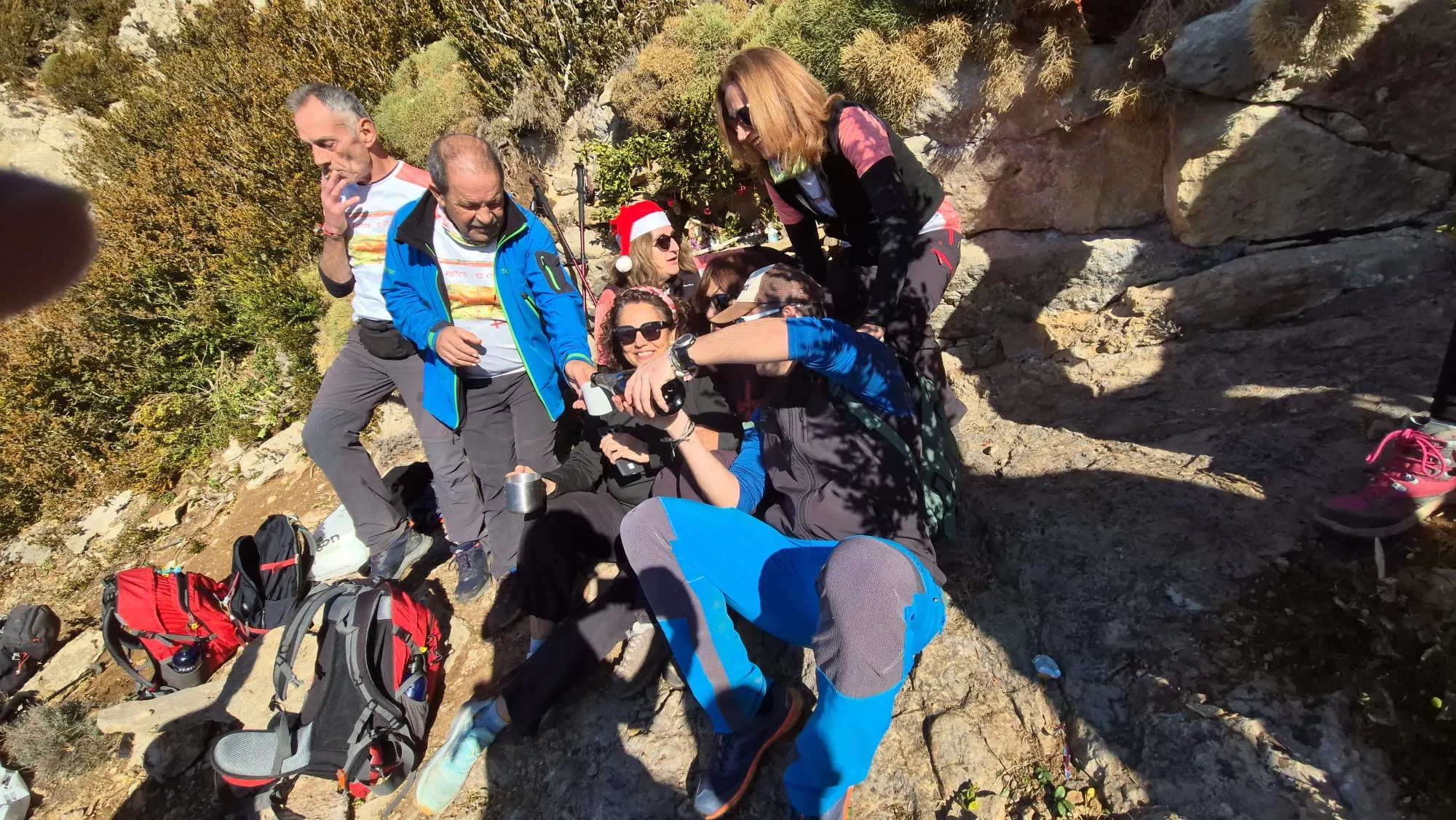 Último de 12 Retos 12 Cimas en Peiró. Foto Juanlu Herrero