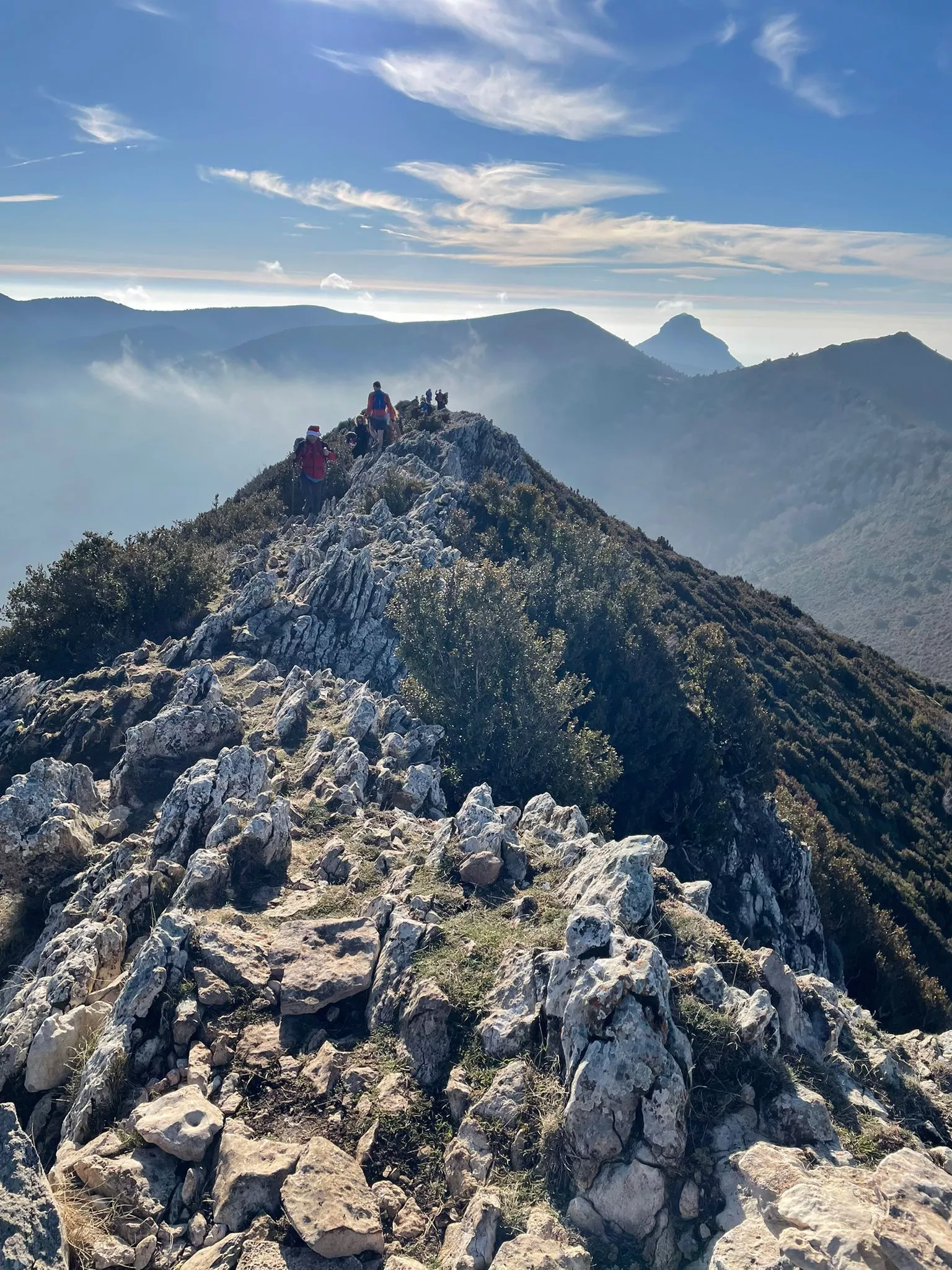 Último de 12 Retos 12 Cimas en Peiró. Foto Juanlu Herrero