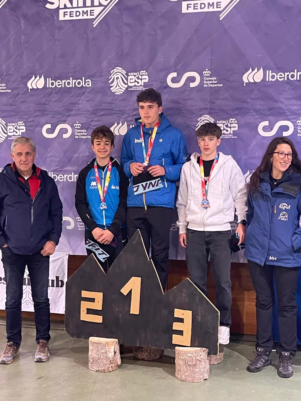Iago Iglesias, segundo U16 sprint
