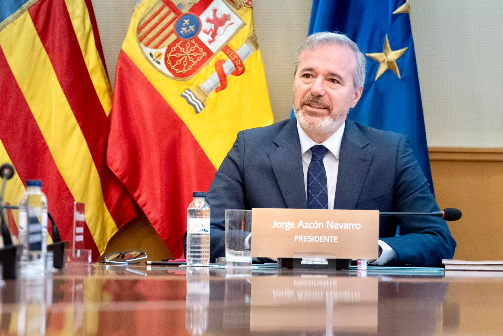 Jorge Azcón, presidente del Gobierno de Aragón Jorge Azcón, presidente del Gobierno de Aragón