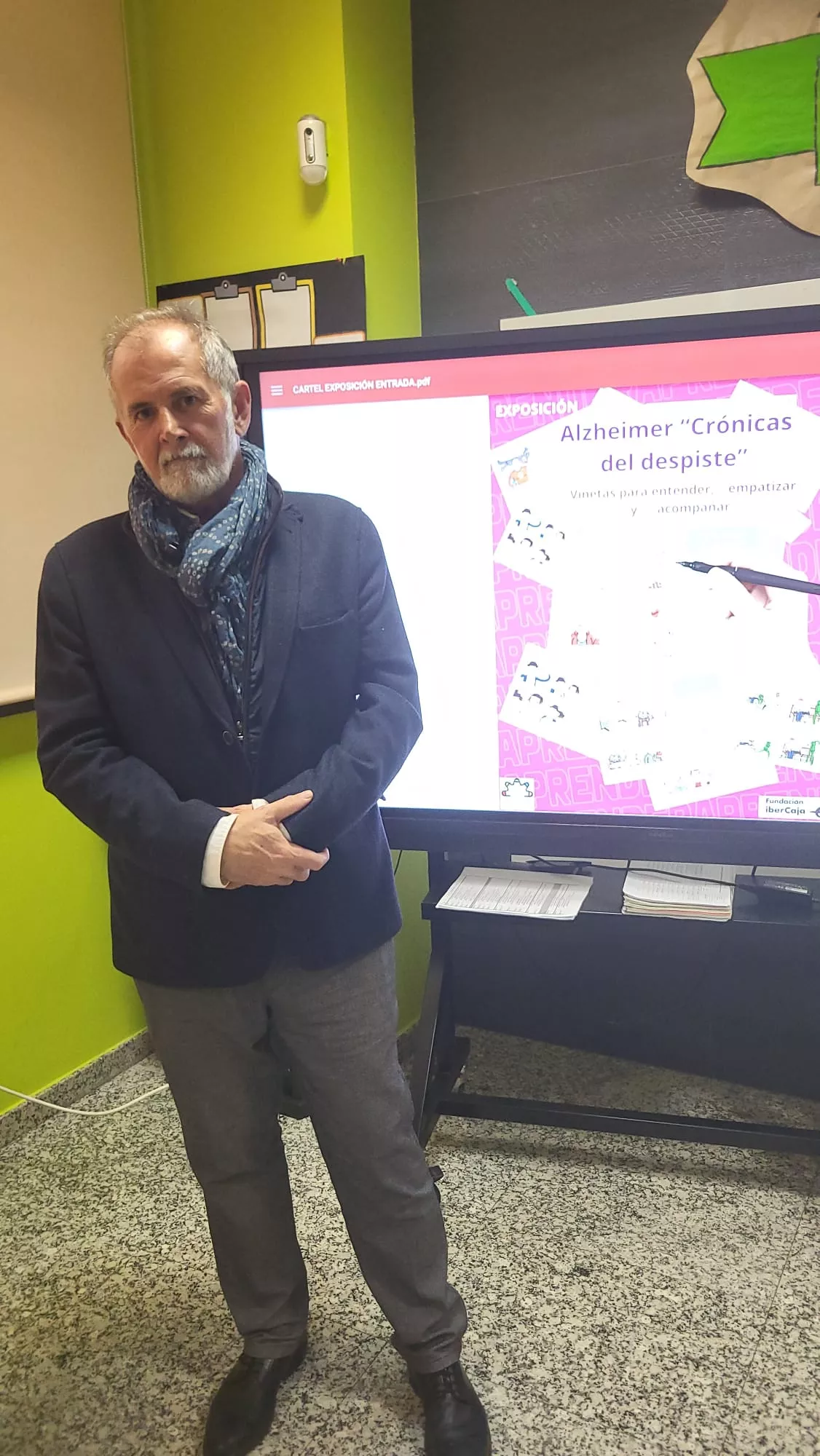 Inauguración de "Alzheimer: Crónicas del despiste. Viñetas para entender, empatizar y acompañar"