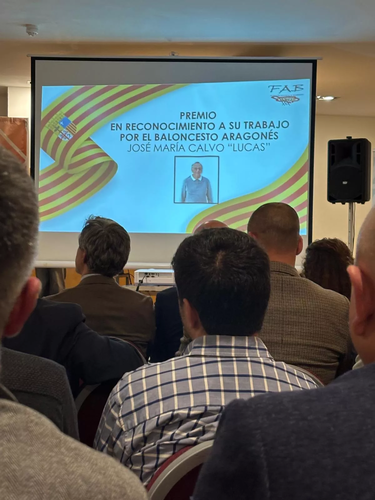 Premio a José Mari Calvo, Lucas.