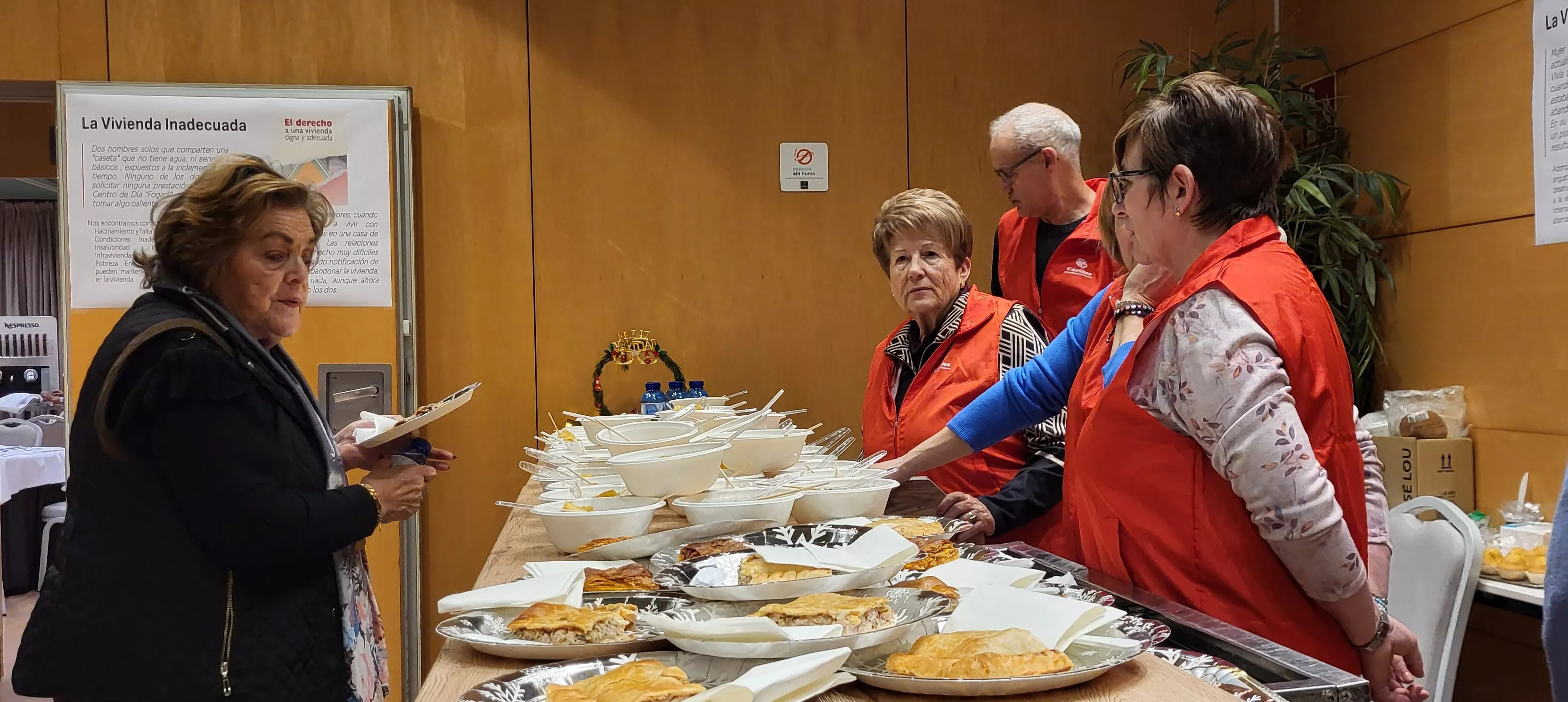 Fiesta de Navidad Solidaria de Cáritas Diocesana de Huesca. Foto Mercedes Manterola