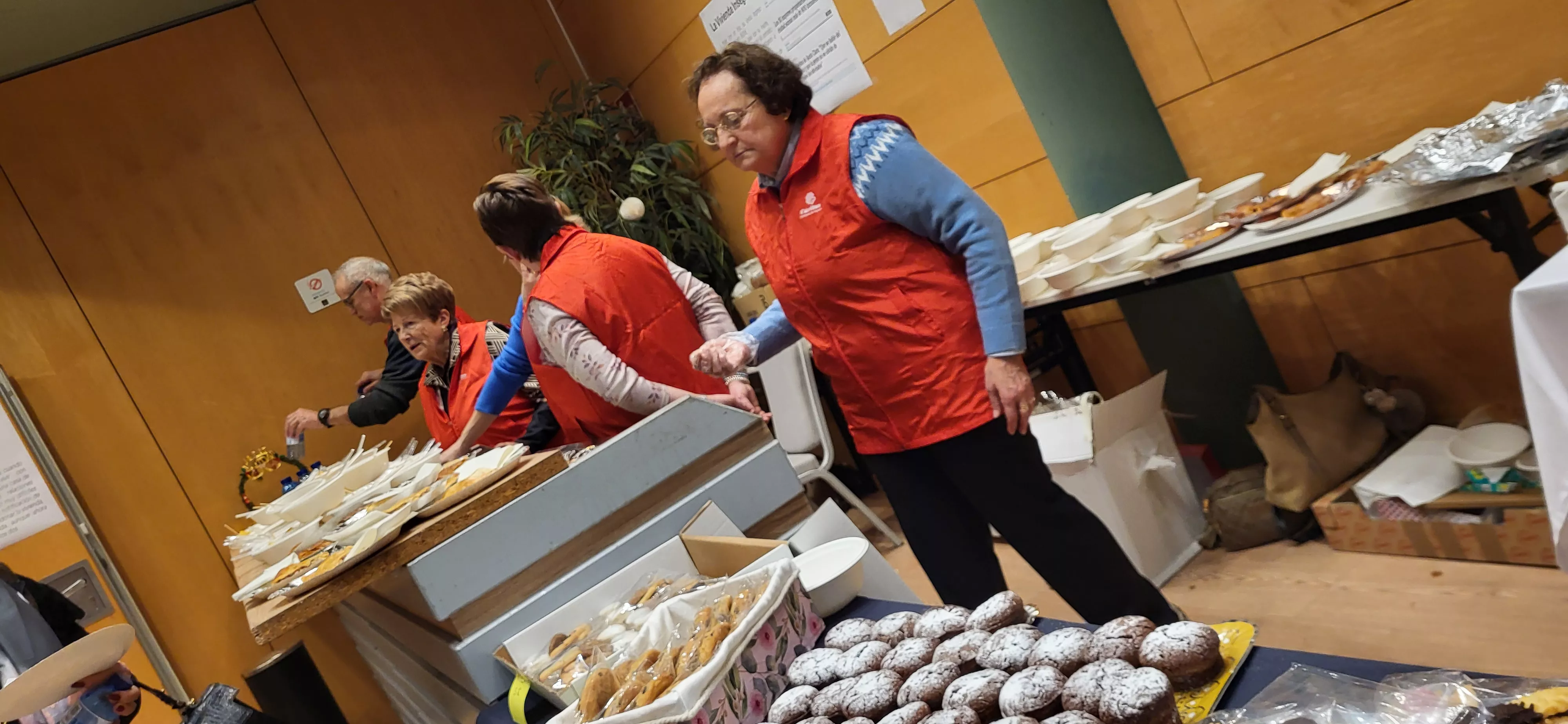 Fiesta de Navidad Solidaria de Cáritas Diocesana de Huesca. Foto Mercedes Manterola