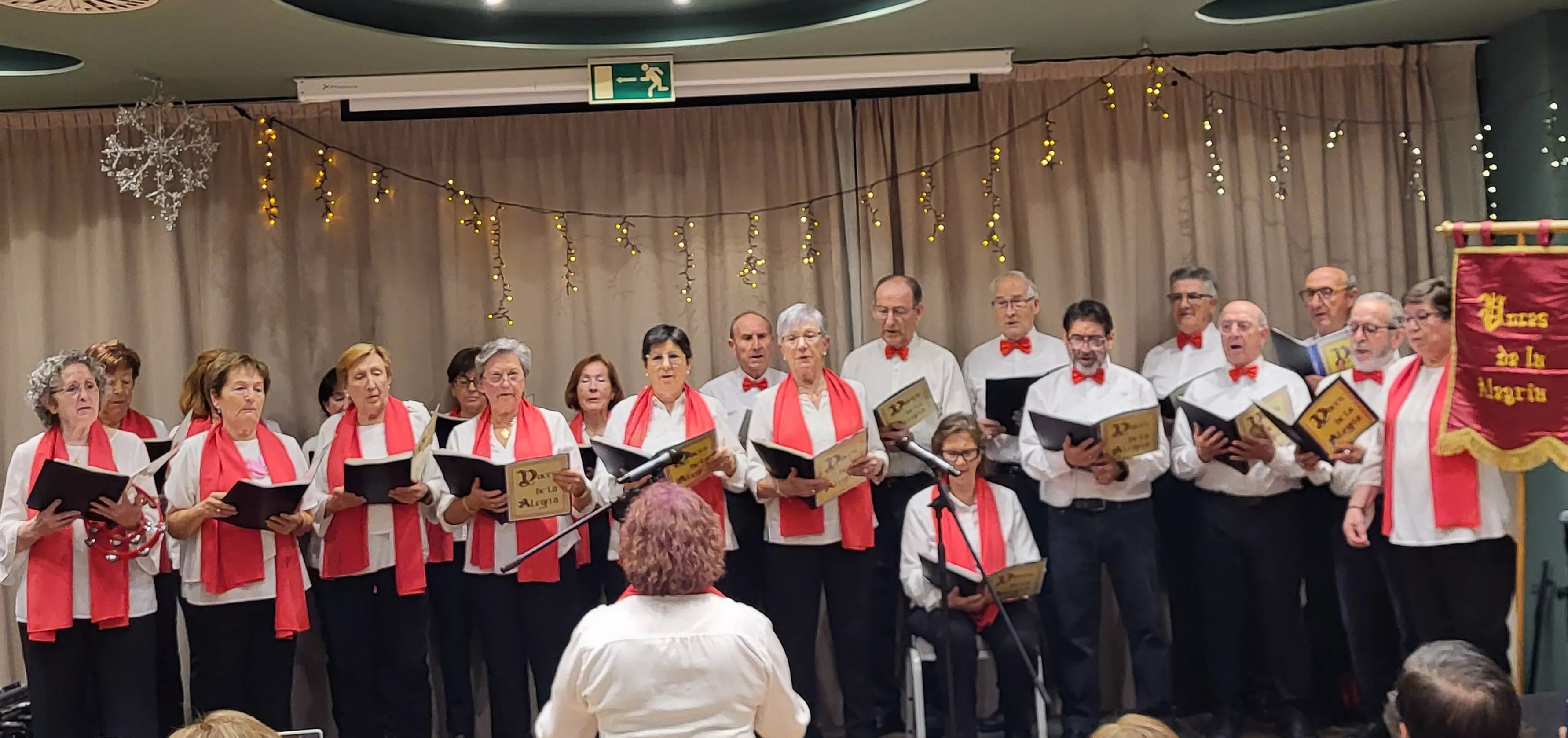 Fiesta de Navidad Solidaria de Cáritas Diocesana de Huesca. Foto Mercedes Manterola