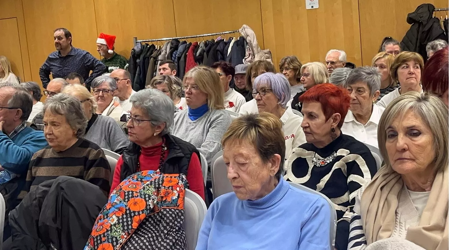 Fiesta de Navidad Solidaria de Cáritas Diocesana de Huesca. Foto Mercedes Manterola