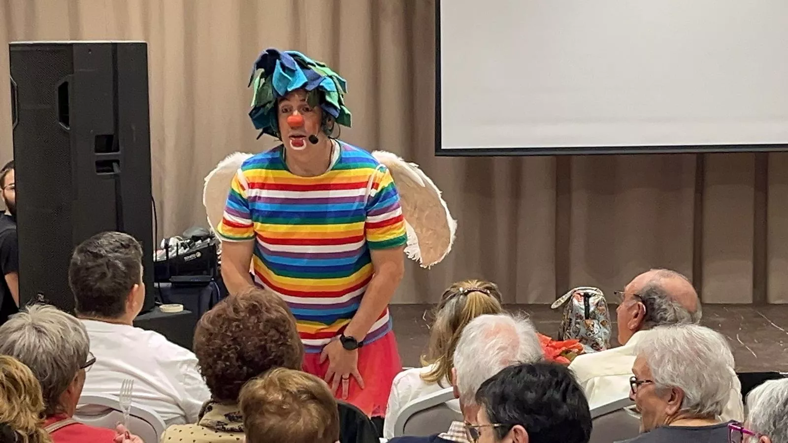 Fiesta de Navidad Solidaria de Cáritas Diocesana de Huesca. Foto Mercedes Manterola