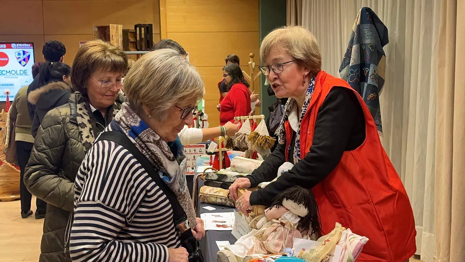 Fiesta de Navidad Solidaria de Cáritas Diocesana de Huesca. Foto Mercedes Manterola