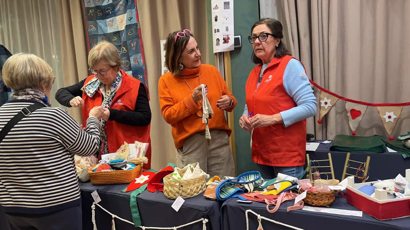 Fiesta de Navidad Solidaria de Cáritas Diocesana de Huesca. Foto Mercedes Manterola