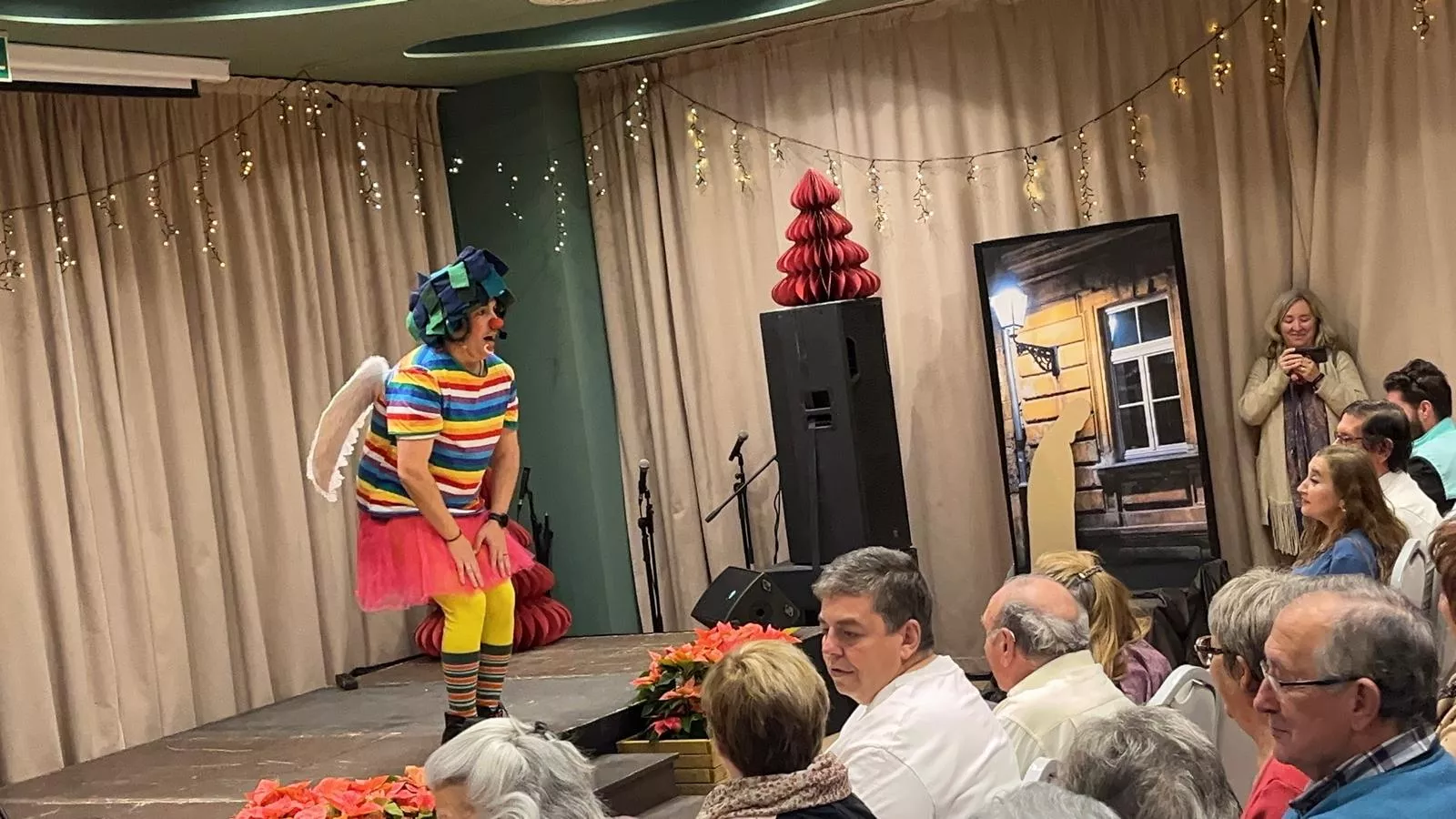 Fiesta de Navidad Solidaria de Cáritas Diocesana de Huesca. Foto Mercedes Manterola