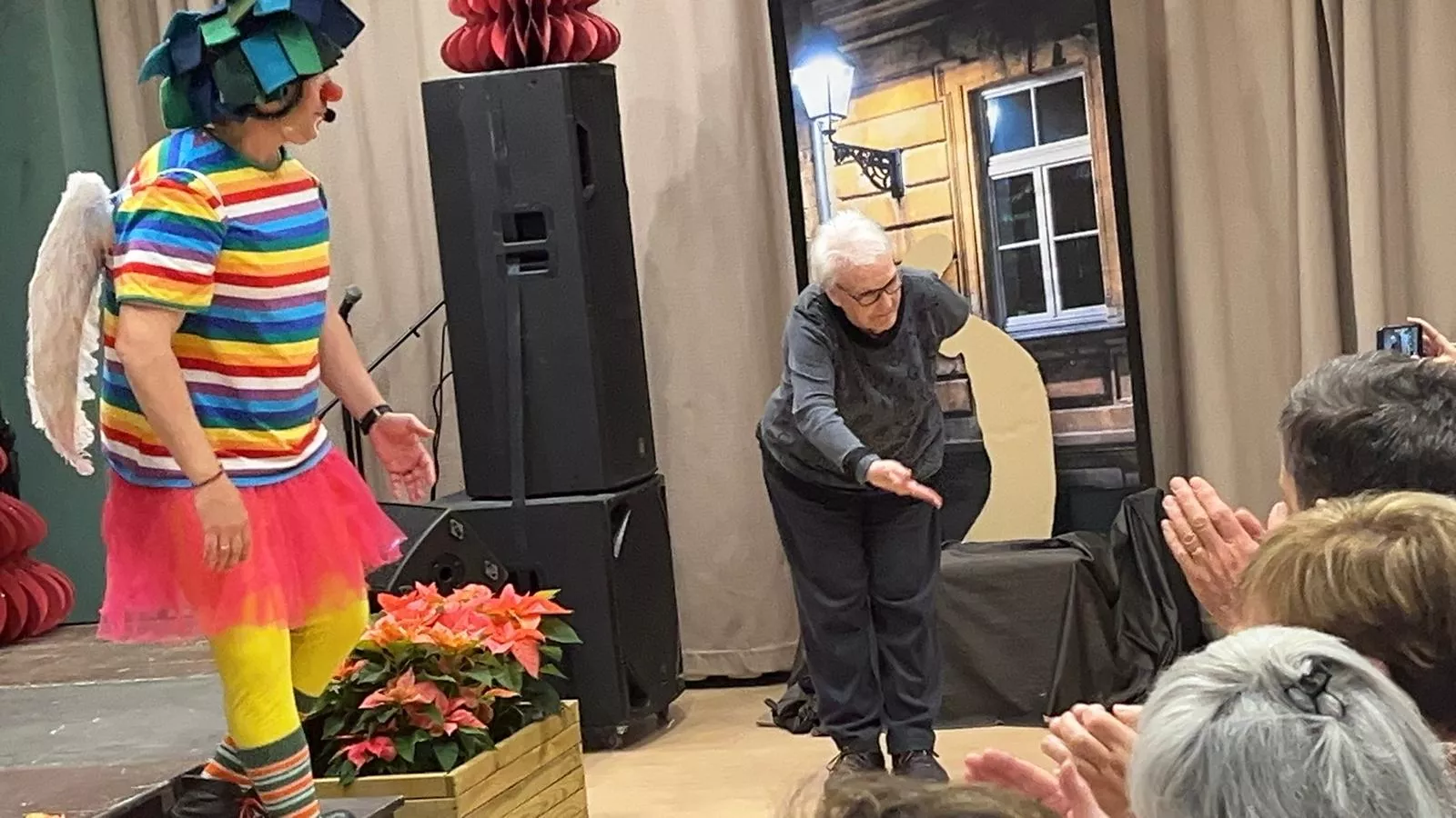 Fiesta de Navidad Solidaria de Cáritas Diocesana de Huesca. Foto Mercedes Manterola