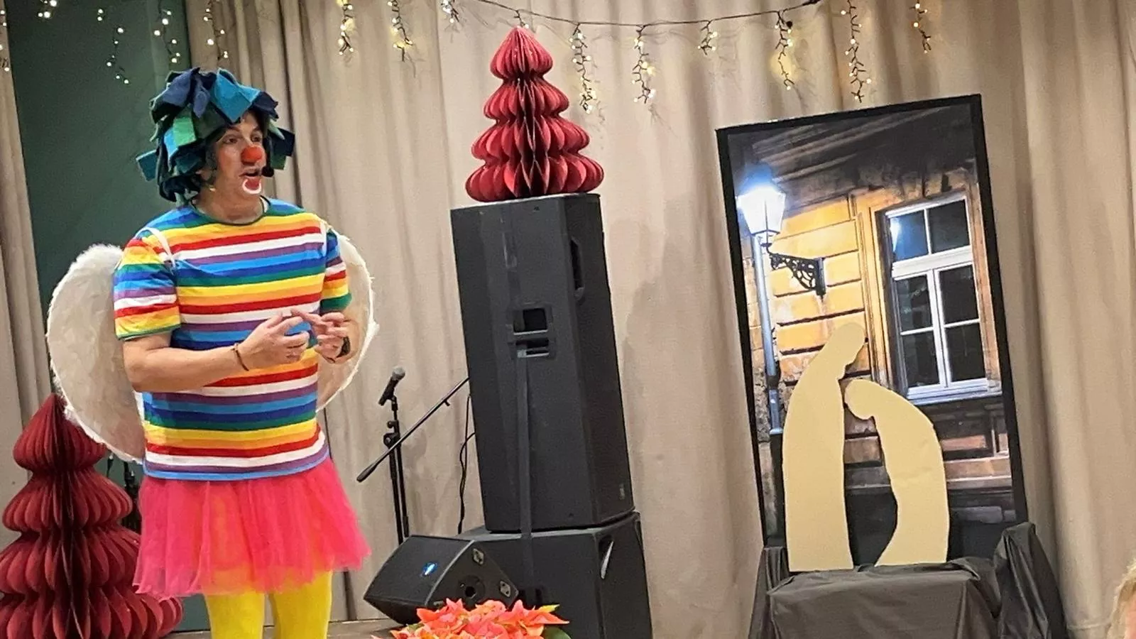 Fiesta de Navidad Solidaria de Cáritas Diocesana de Huesca. Foto Mercedes Manterola