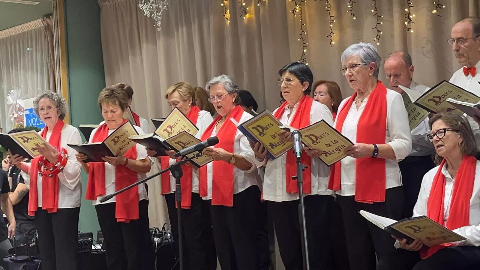 Fiesta de Navidad Solidaria de Cáritas Diocesana de Huesca. Foto Mercedes Manterola