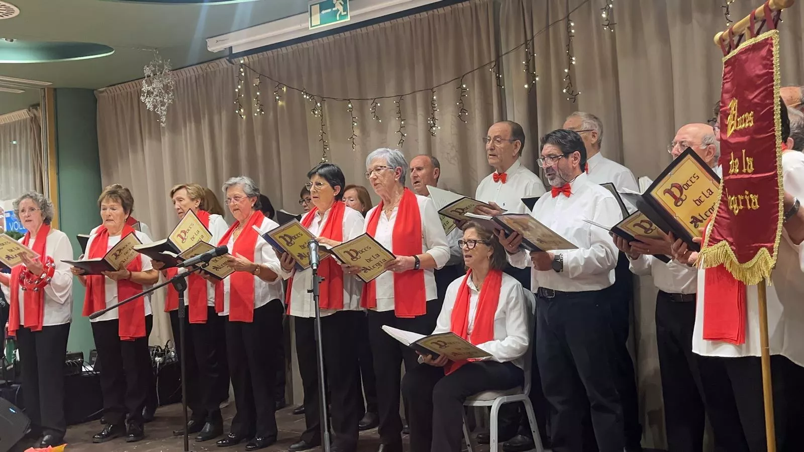 Fiesta de Navidad Solidaria de Cáritas Diocesana de Huesca. Foto Mercedes Manterola